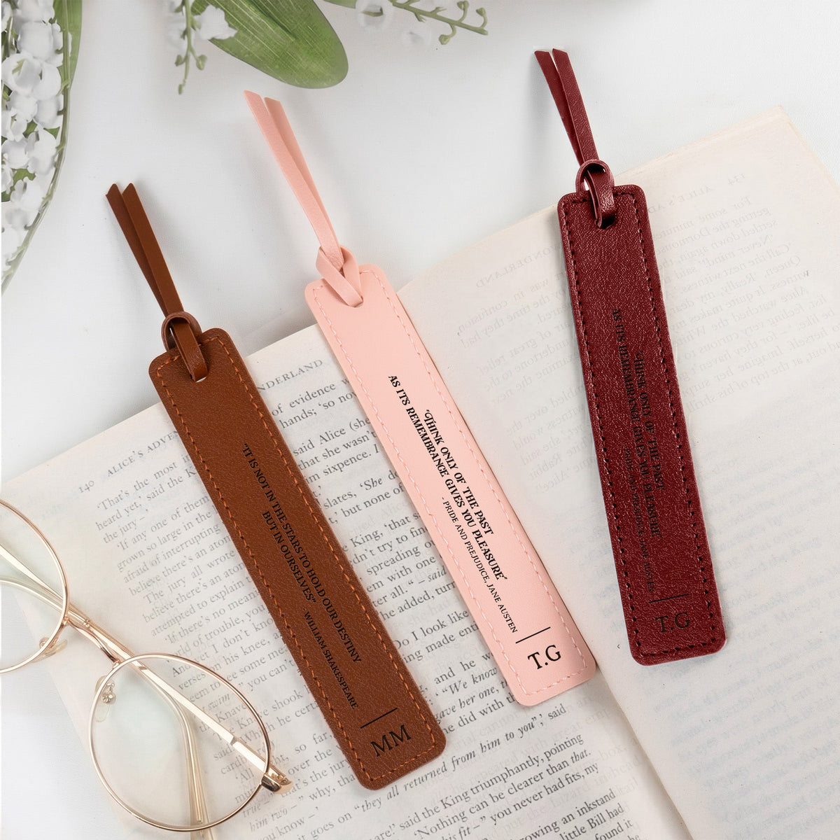 Custom Literary Quote For Book Lovers, Readers - Personalized Bookmark