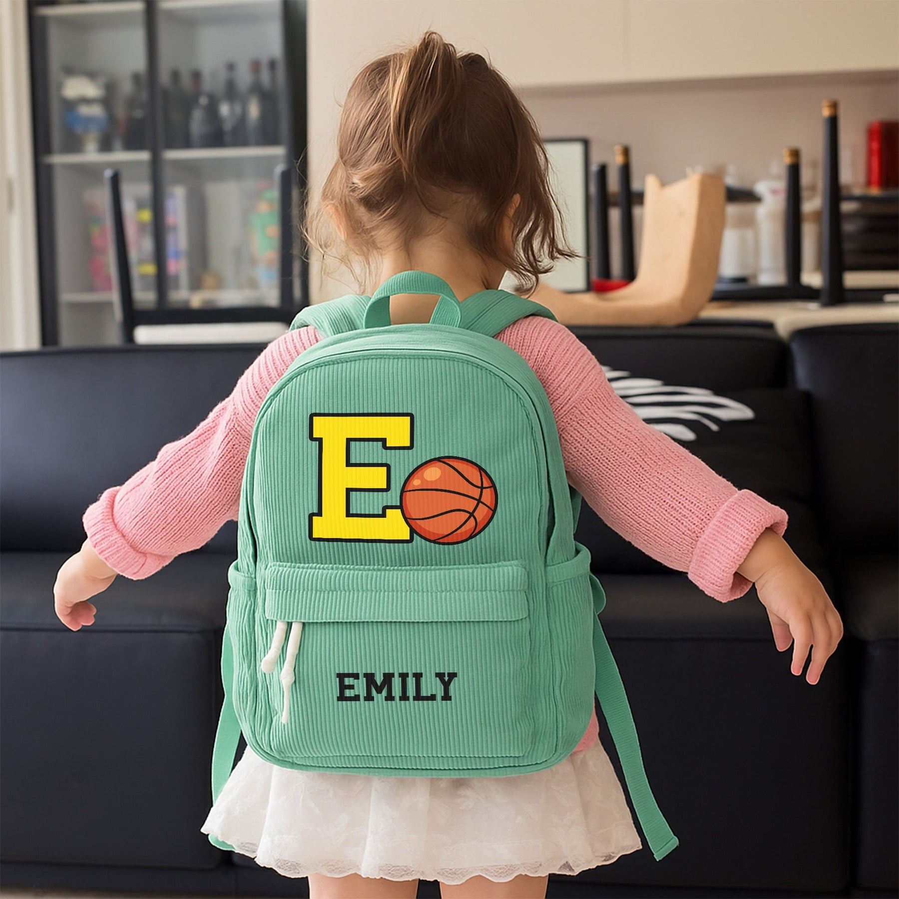 Custom Name, Sports For Back To School For Kids - Personalized Backpack