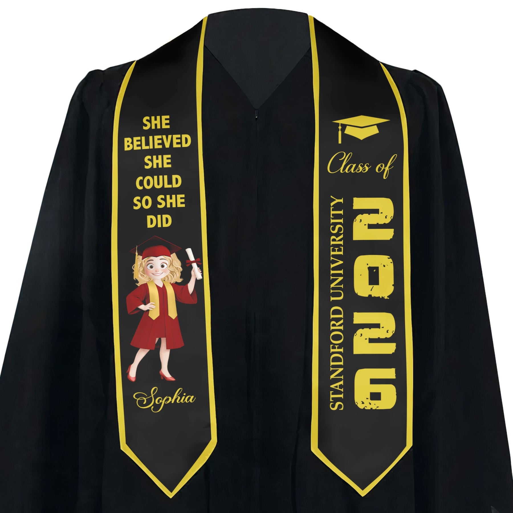 Customize Graduation - Personalized Graduation Stole
