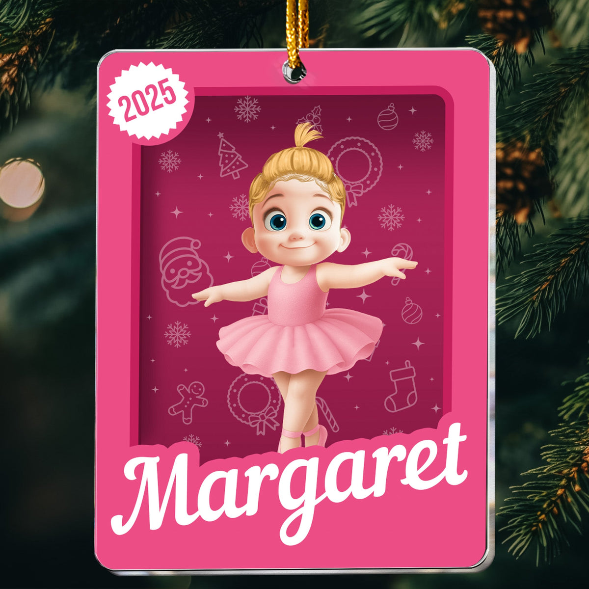 Cute Cartoon Kid Toy Box - Personalized Acrylic Ornament