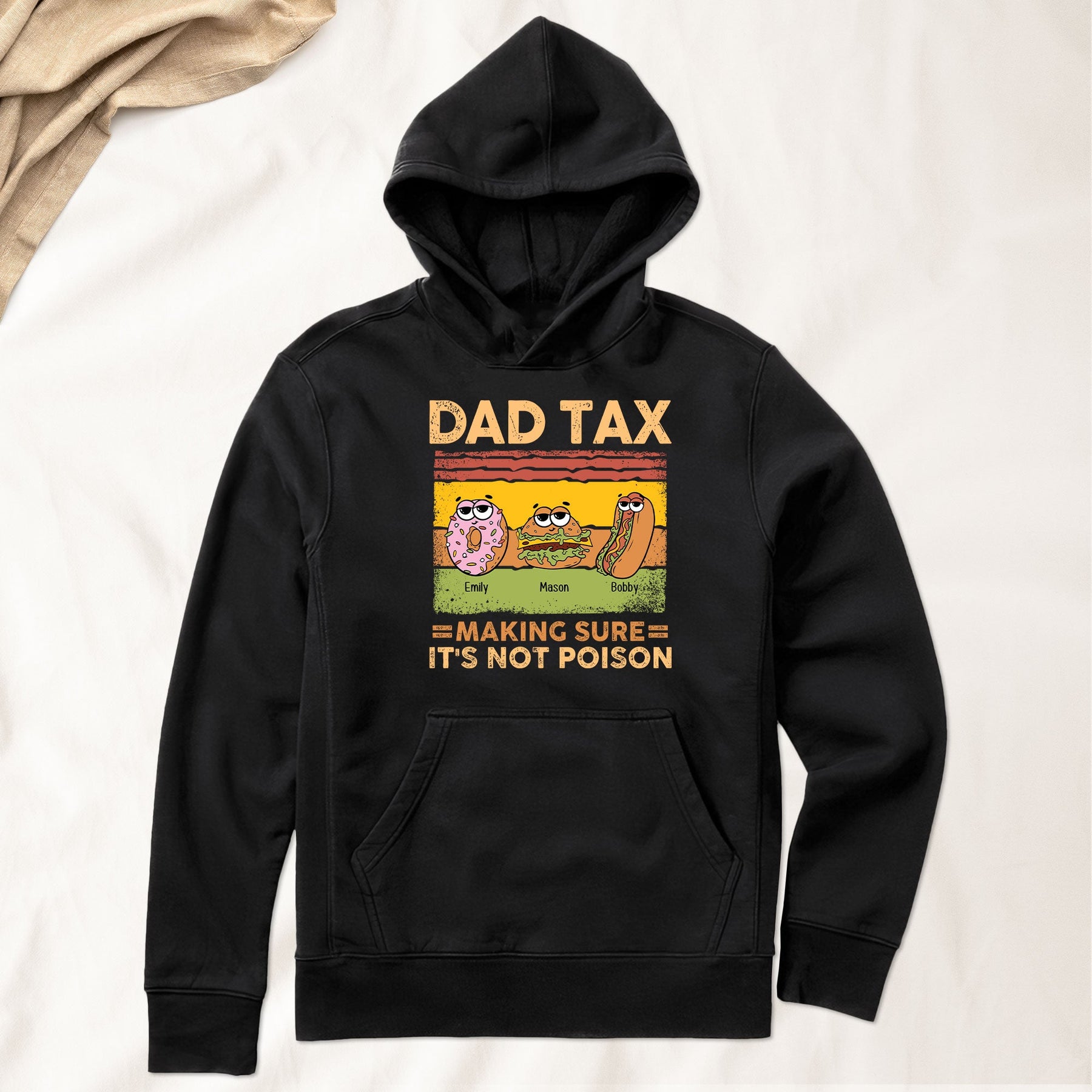 Dad Tax Making Sure It's Not Poison - Personalized Shirt - Gift For Dad
