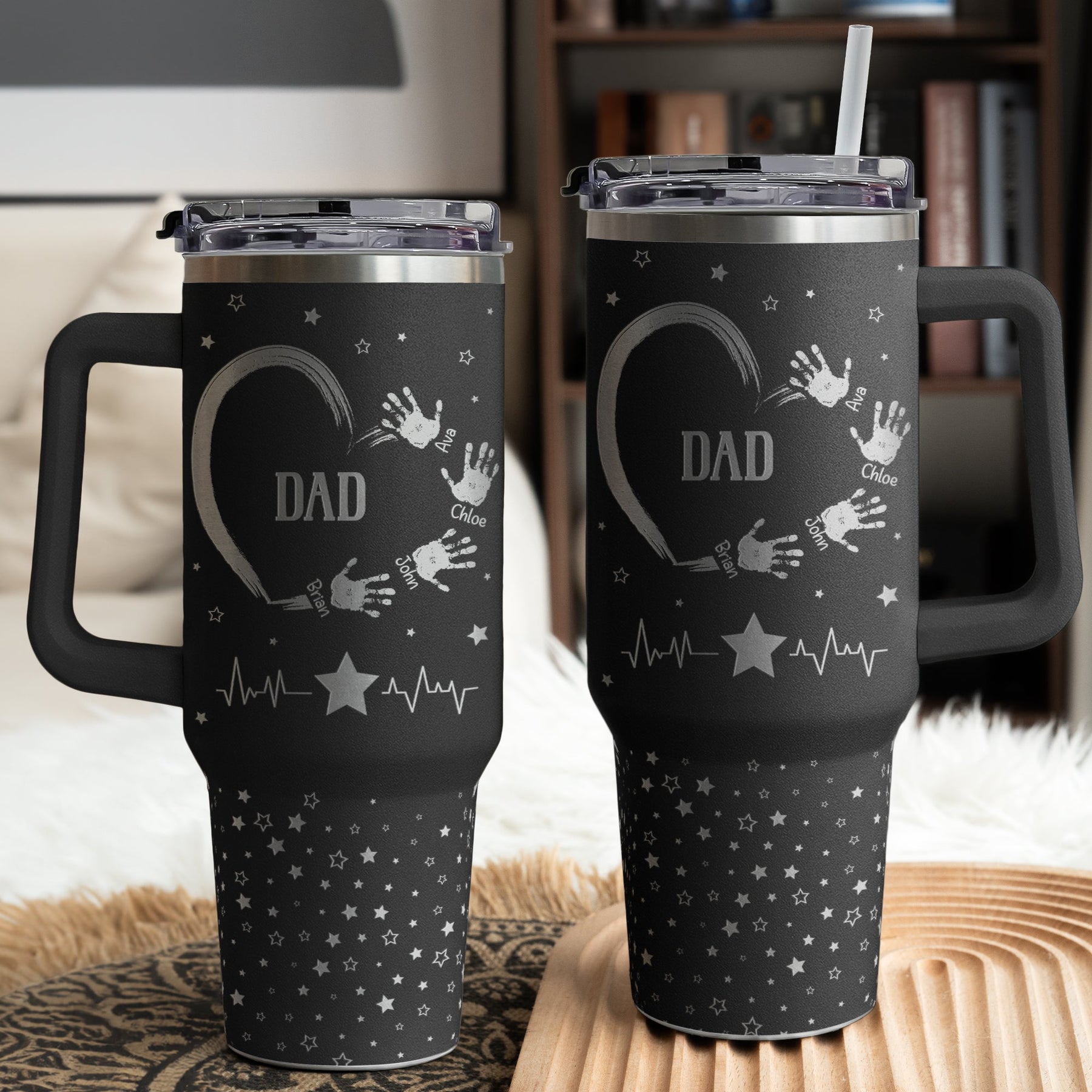 Dad, Grandpa We Love You - Personalized 40oz Tumbler