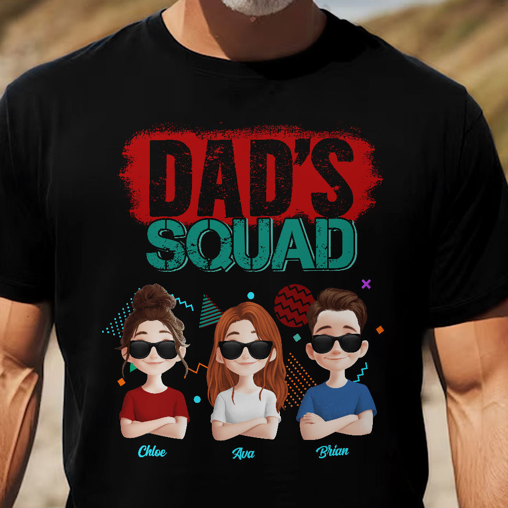 Dad's Squad - Personalized Shirt