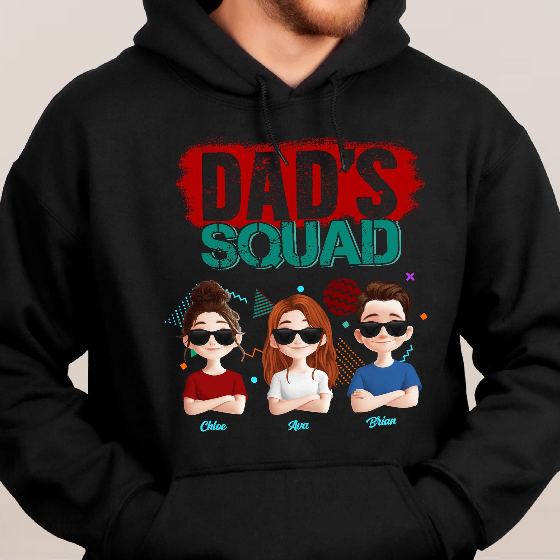 Dad's Squad - Personalized Shirt