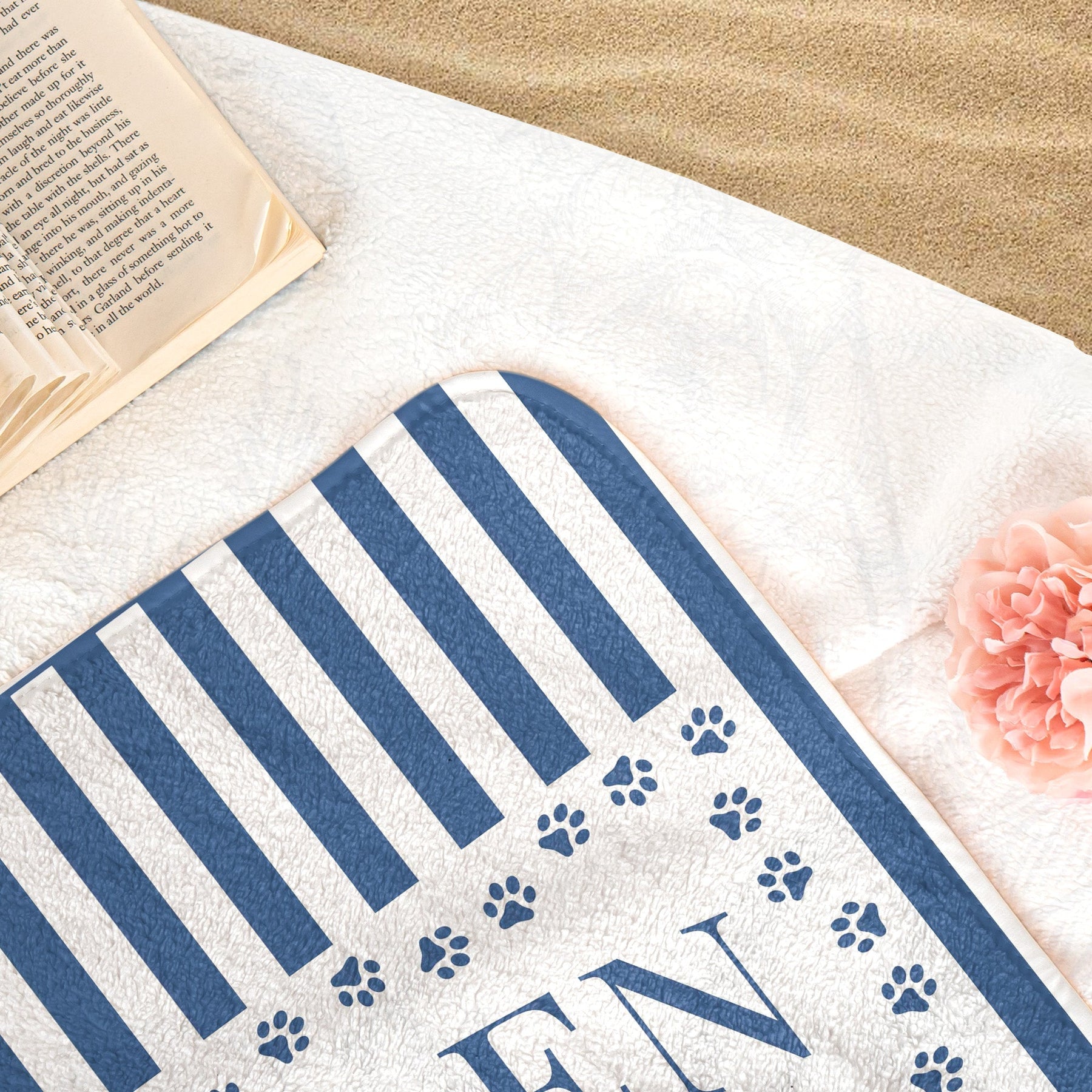Dog Beach Club - Personalized Quick-Dry Beach Towel