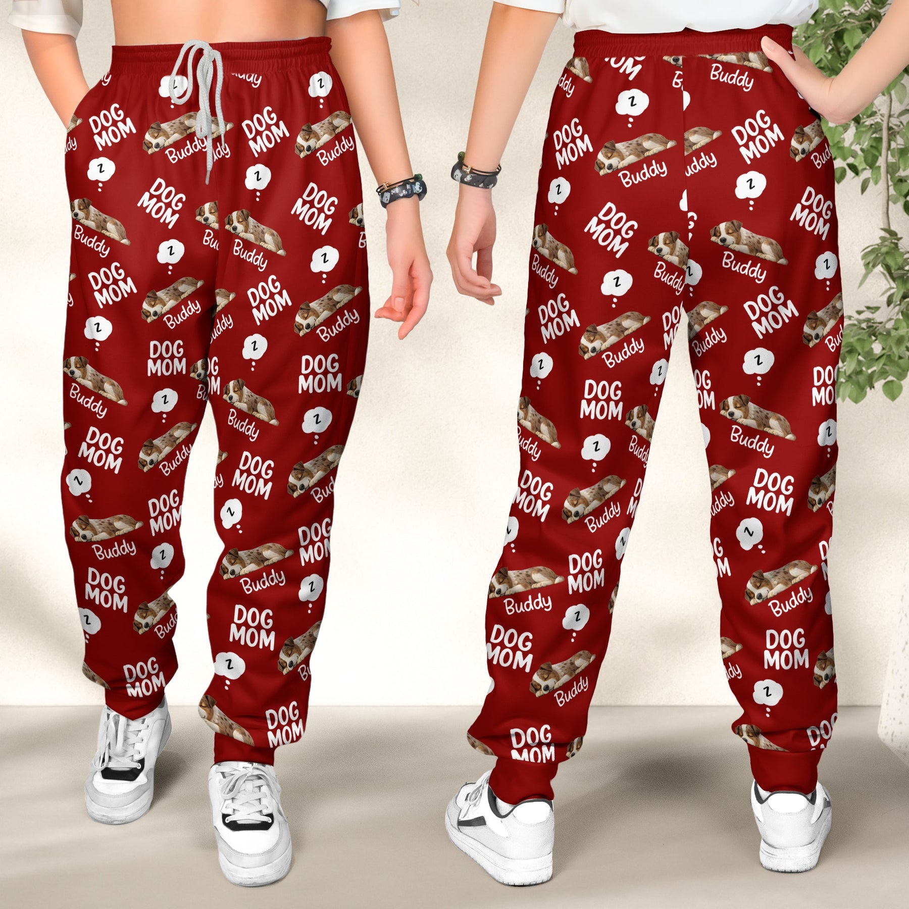 Dog Mom - Personalized Lounge Pants