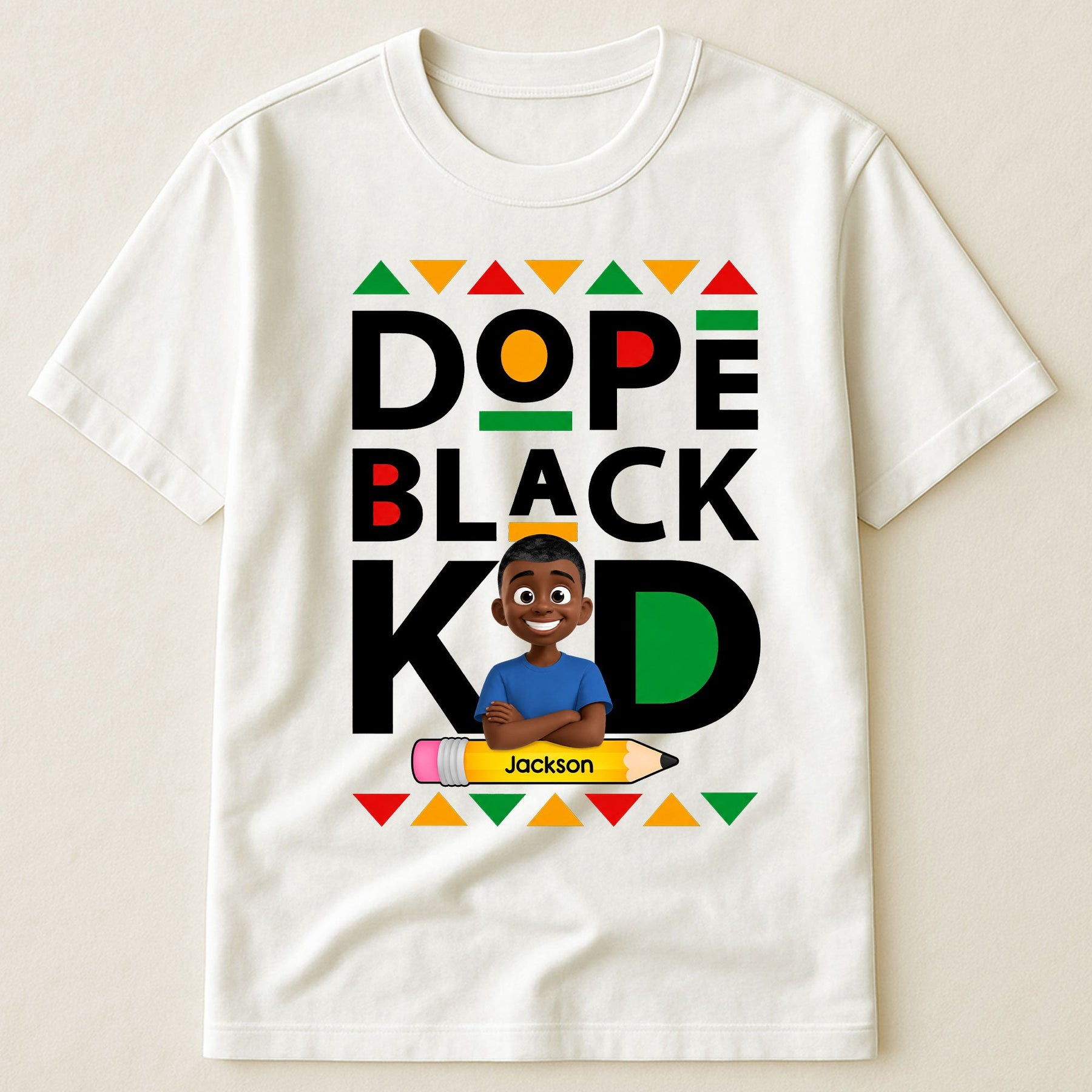 Dope Black Kid Juneteenth Black History - Personalized Shirt