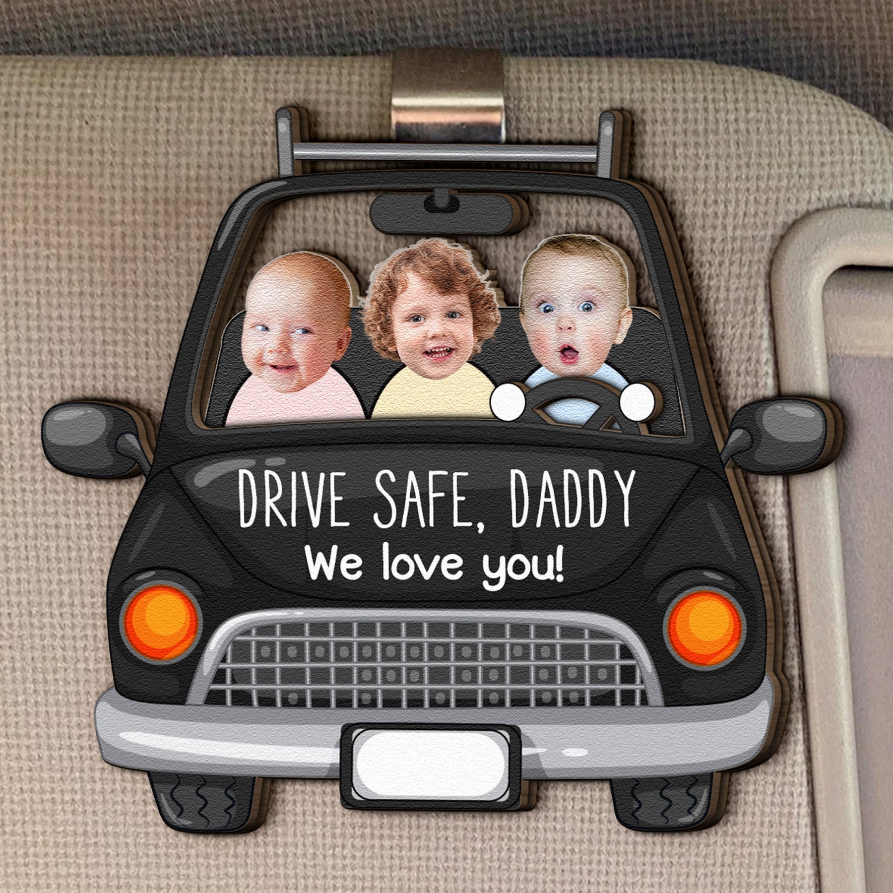 Drive Safe Daddy Version Funny - Custom Photo Gift Set