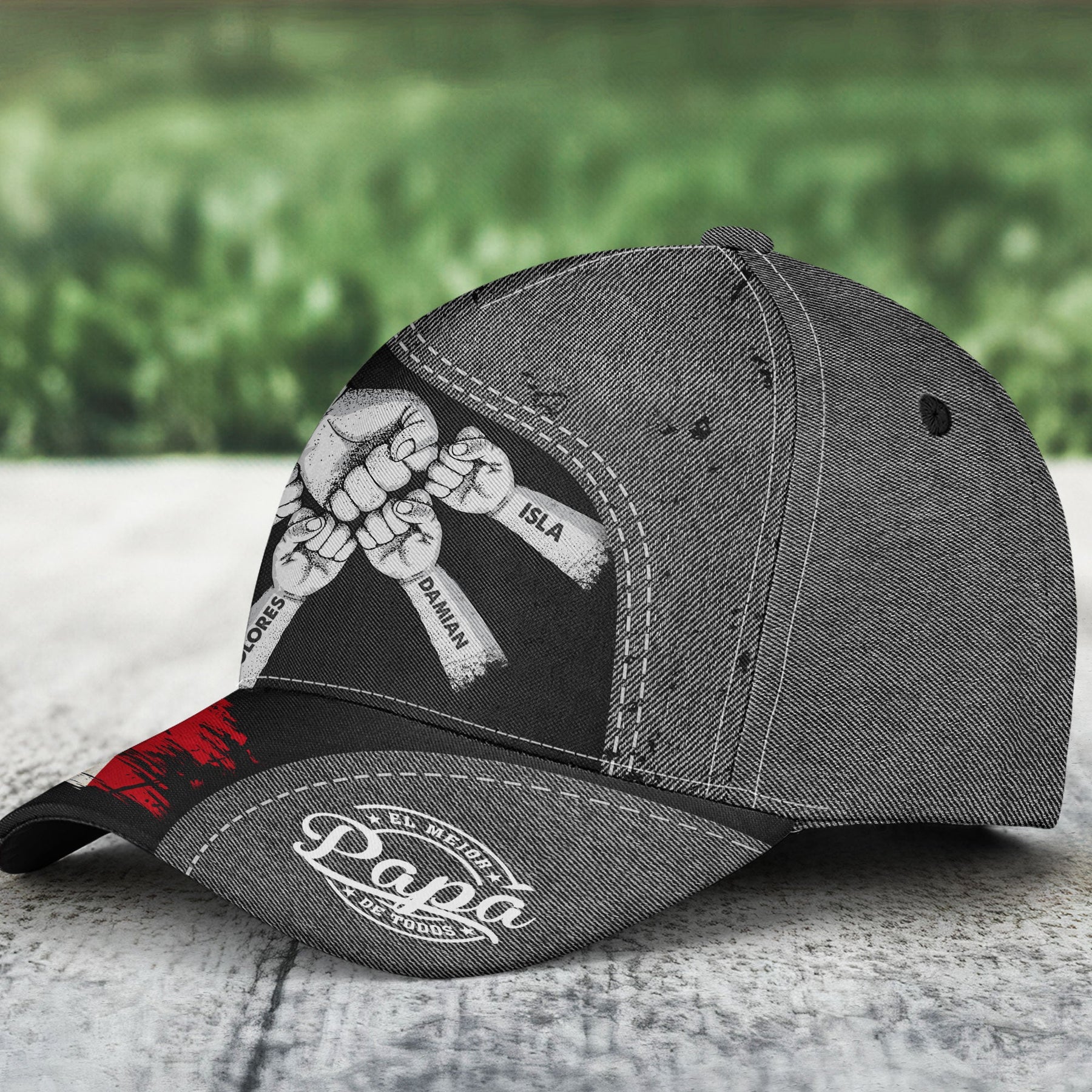 El Mejor Papá De Todos - Gorra Clásica Personalizada