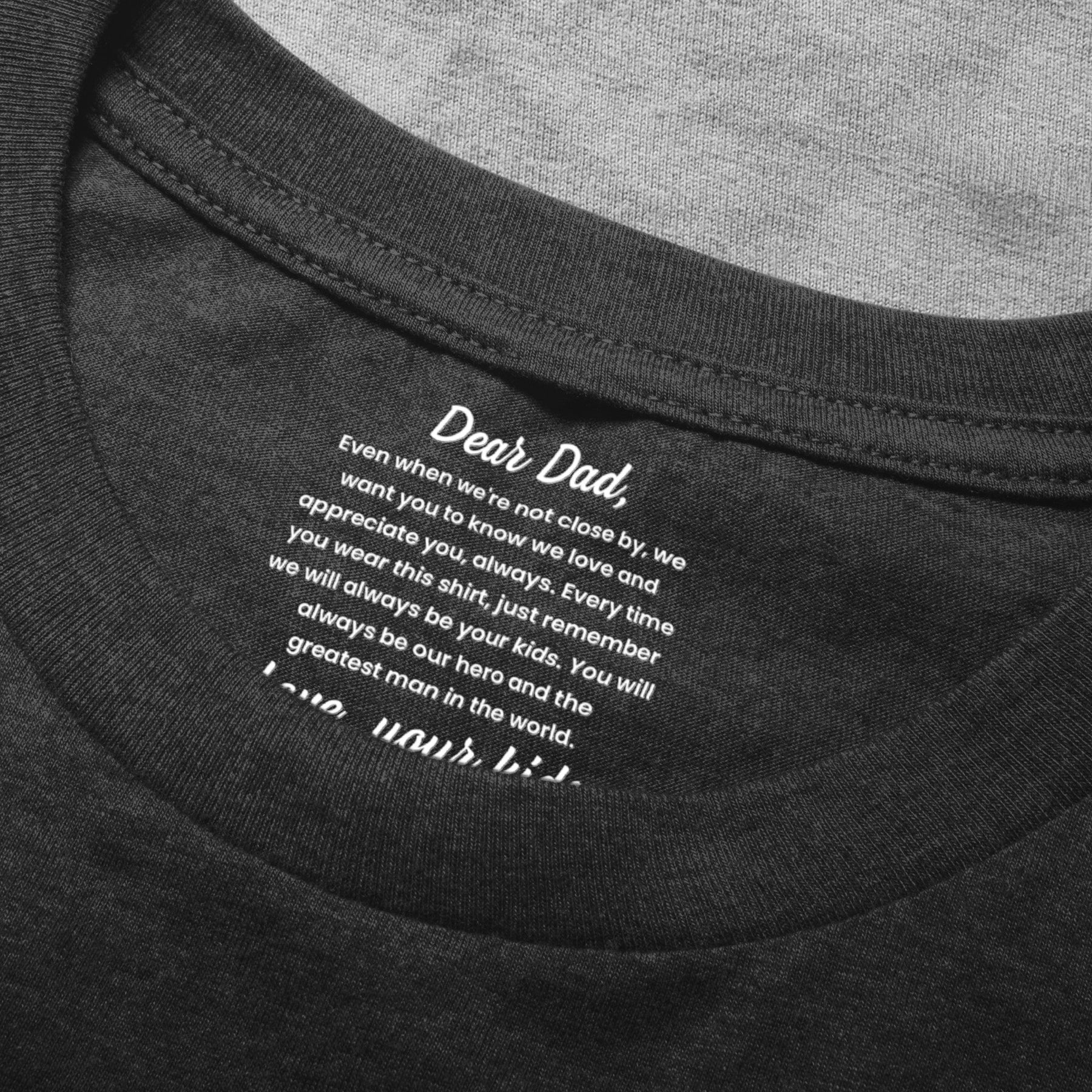 Every Time You Wear This Shirt - Hidden Message Father's Day Gift For Dad - Personalized Shirt