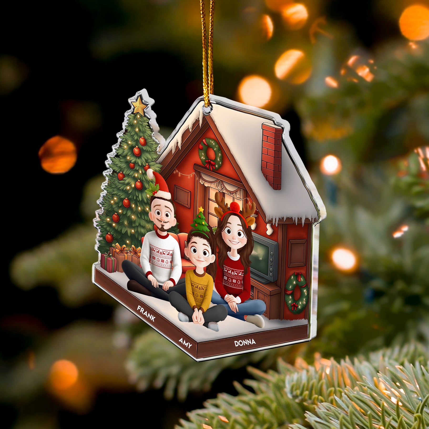 Family 2026 - Personalized Acrylic Ornament