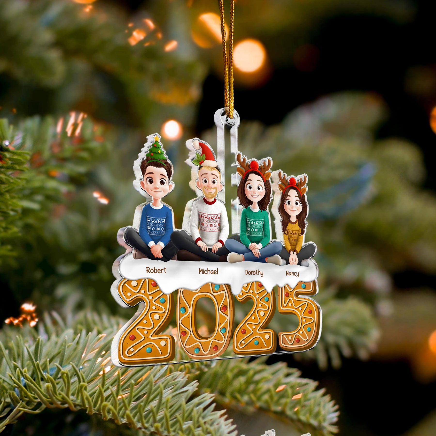 Family 2026 - Personalized Acrylic Ornament