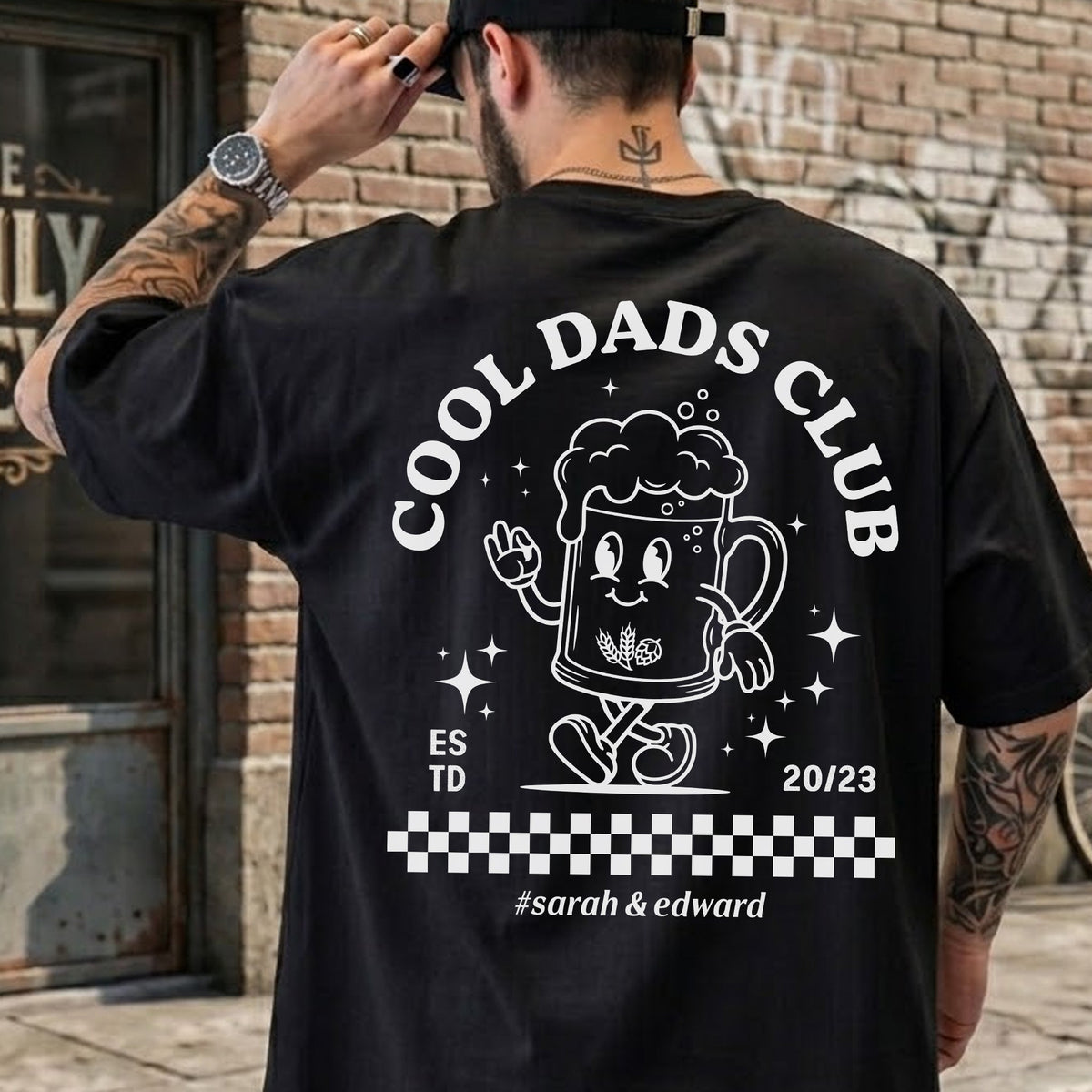 Father's Day Gift, Cool Dads Club - Personalized Shirt