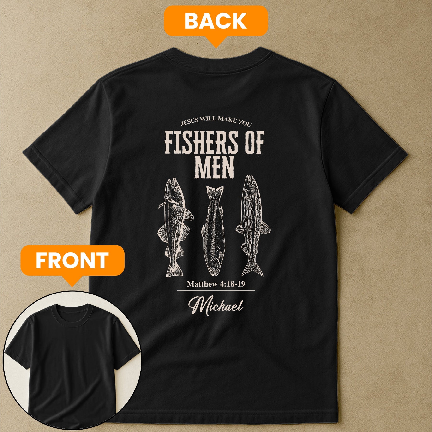 Fishers Of Men - Personalized Shirt