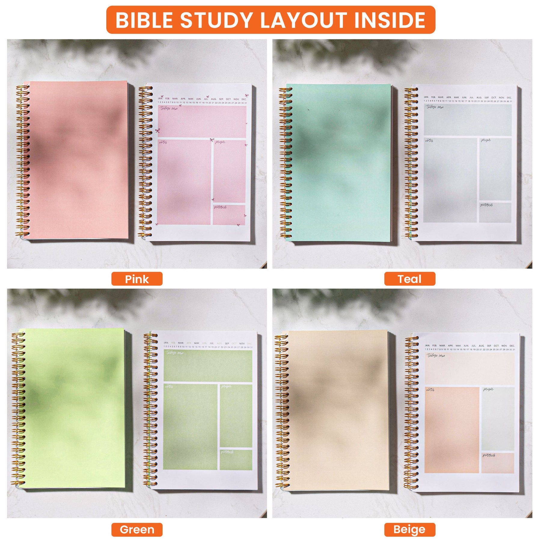 Floral Christian Gifts For Women - Personalized Prayer Journal