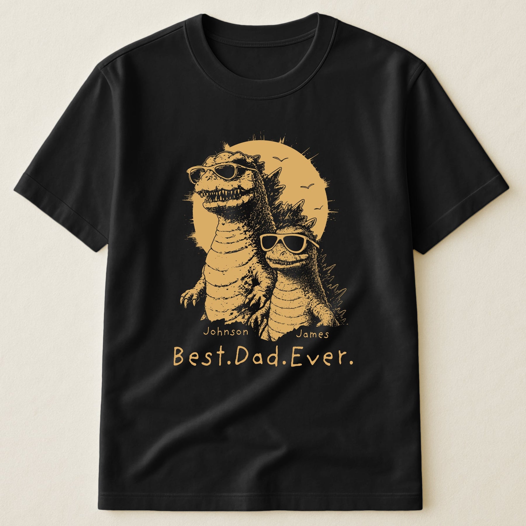 Funny Dad Father's Day Gift Monster - Personalized Shirt