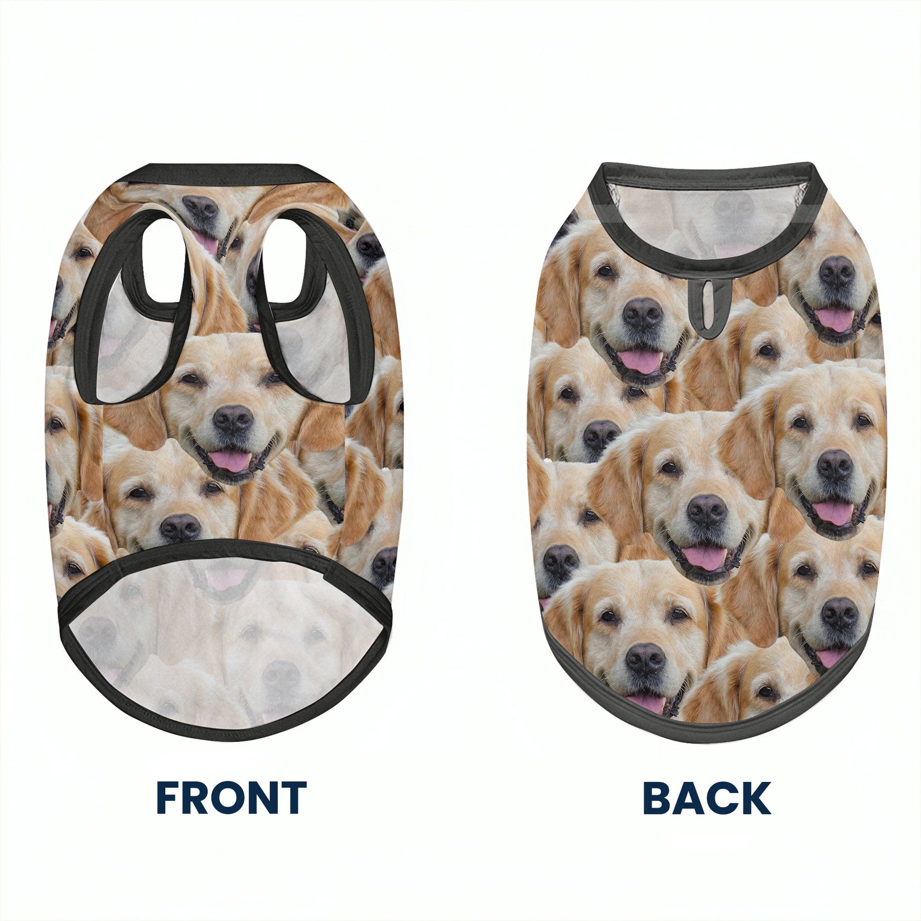 Funny Dog Face - Personalized Photo Dog Shirt
