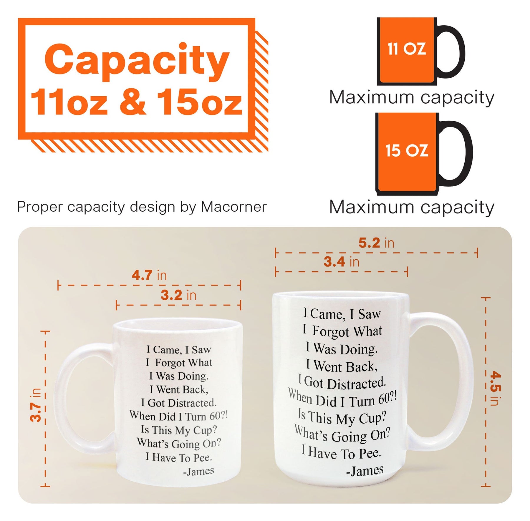 Funny Mug - Old Age Birthday Gifts For Mother, Father, Grandma, Grandpa - Personalized Mug Gift For Dad - Gift For Dad - Gift For Grandpa