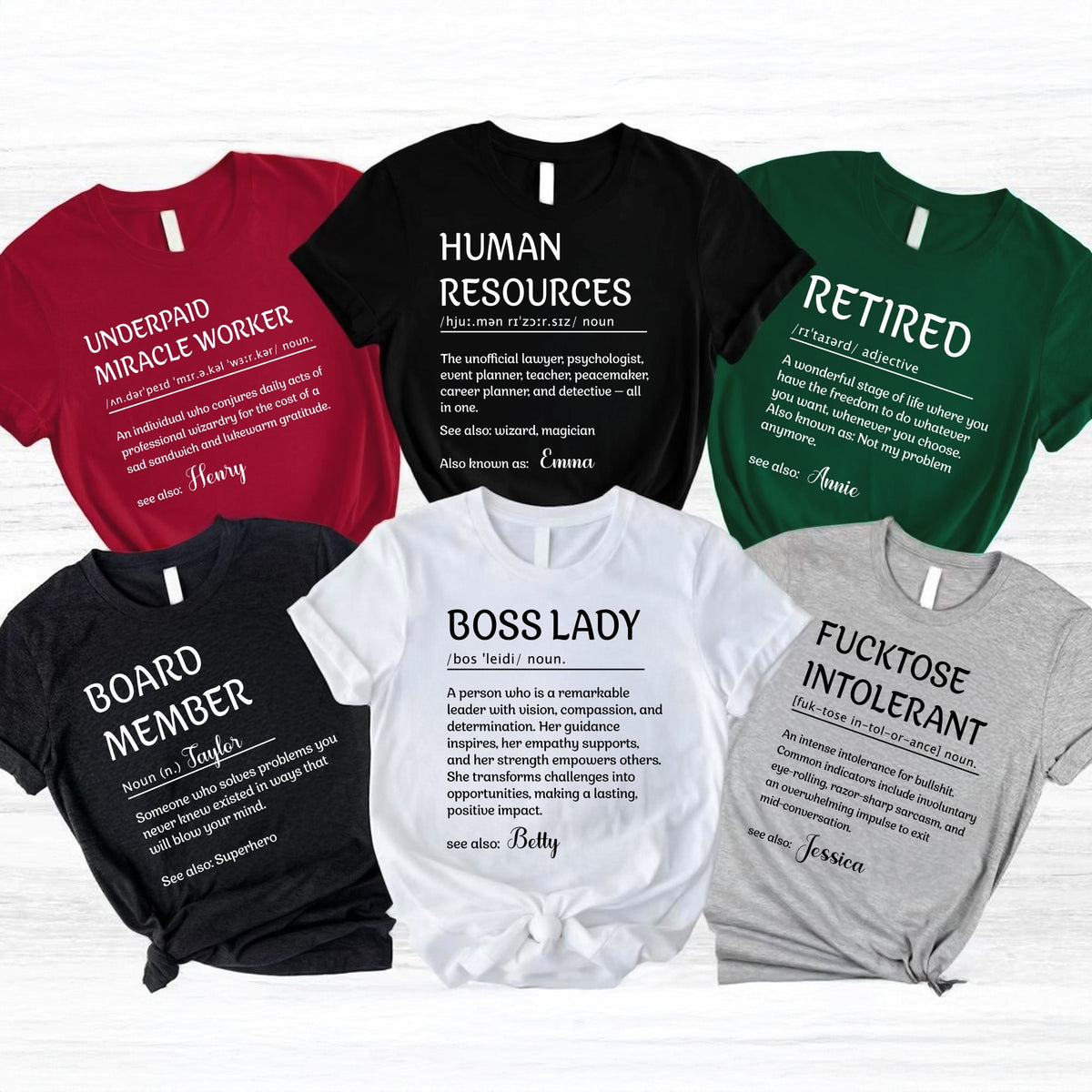 Funny Shirt - Cluster F*ck Fixer - Fun Gifts For Coworkers, Boss - Personalized Shirt