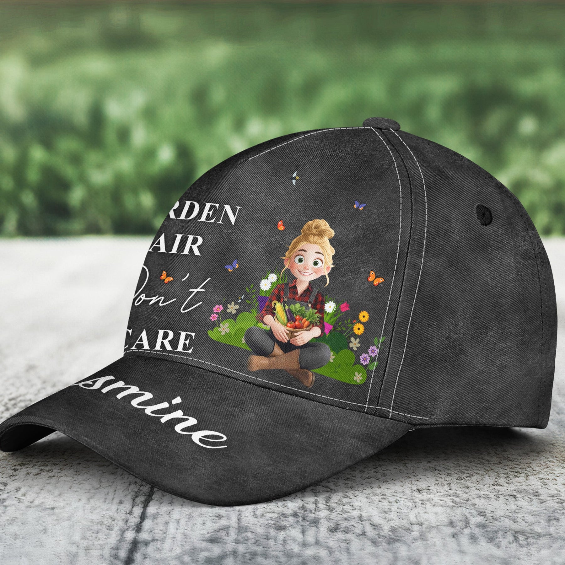 Garden Hair Don't Care - Personalized Classic Cap
