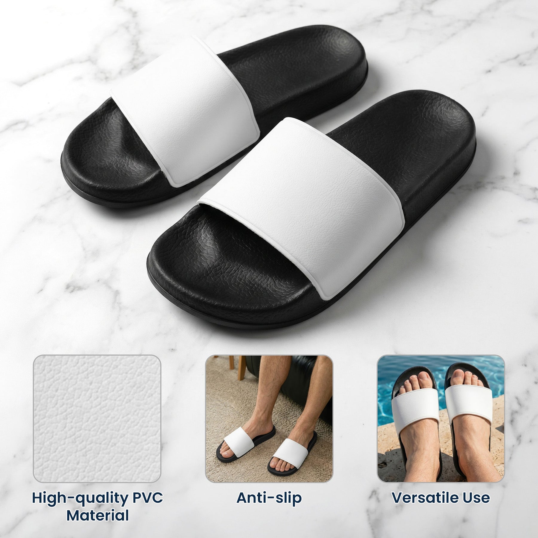 Girls Trip Summer - Personalized Slide Sandals