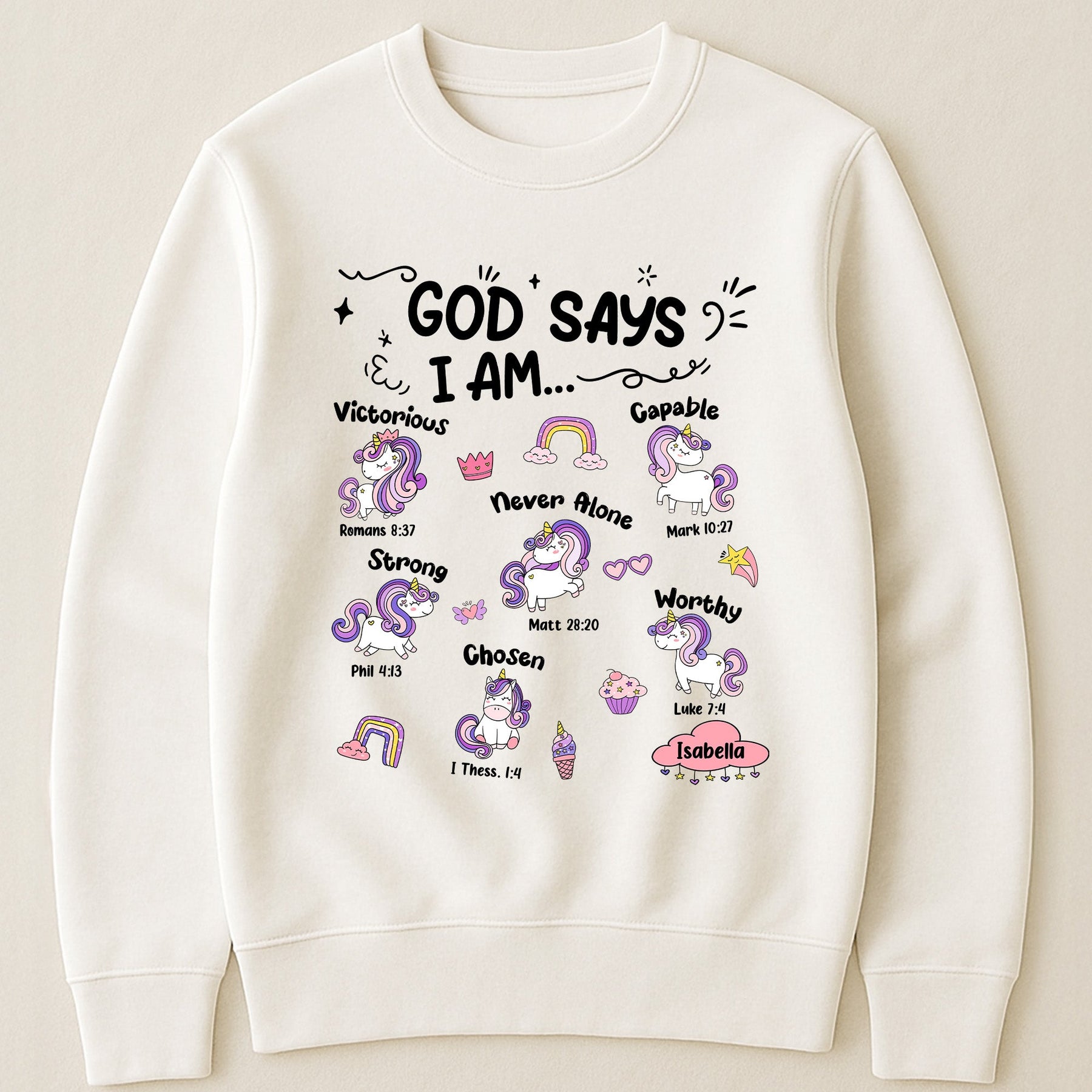 God Says I Am Kid Monster Truck - Personalized Shirt