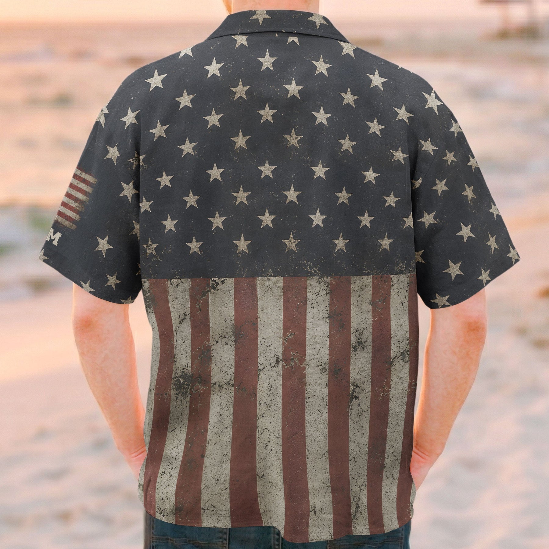 God Bless America 1776-2026 - Personalized Hawaiian Shirt
