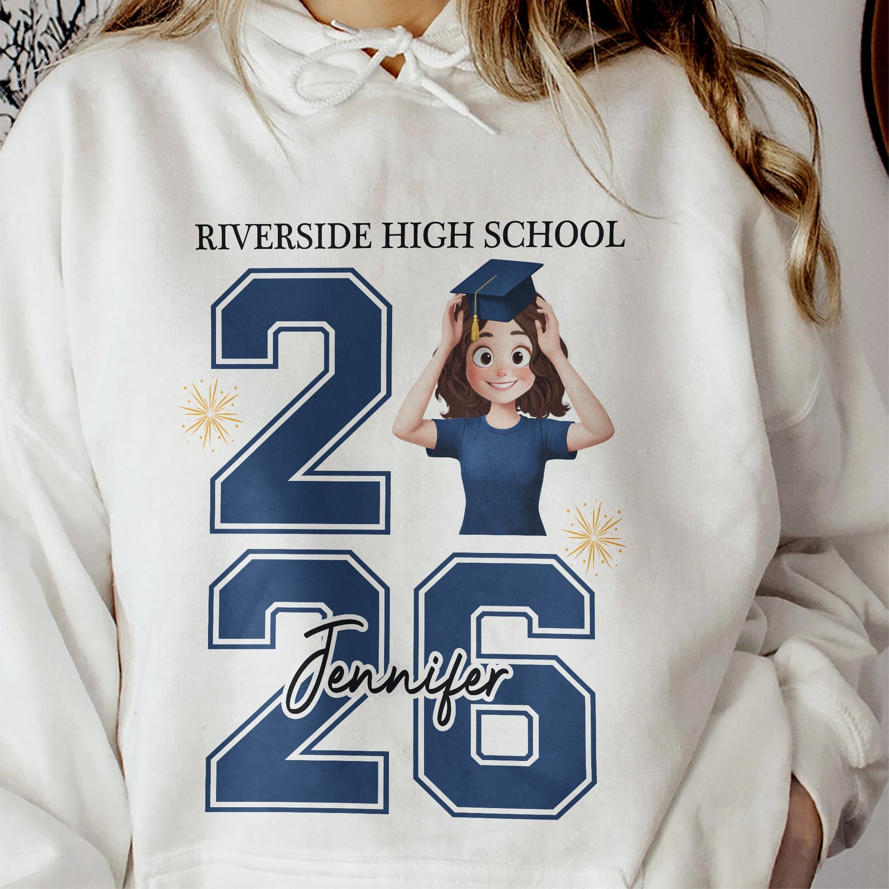 Graduation Cute Cartoon - Personalized Shirt