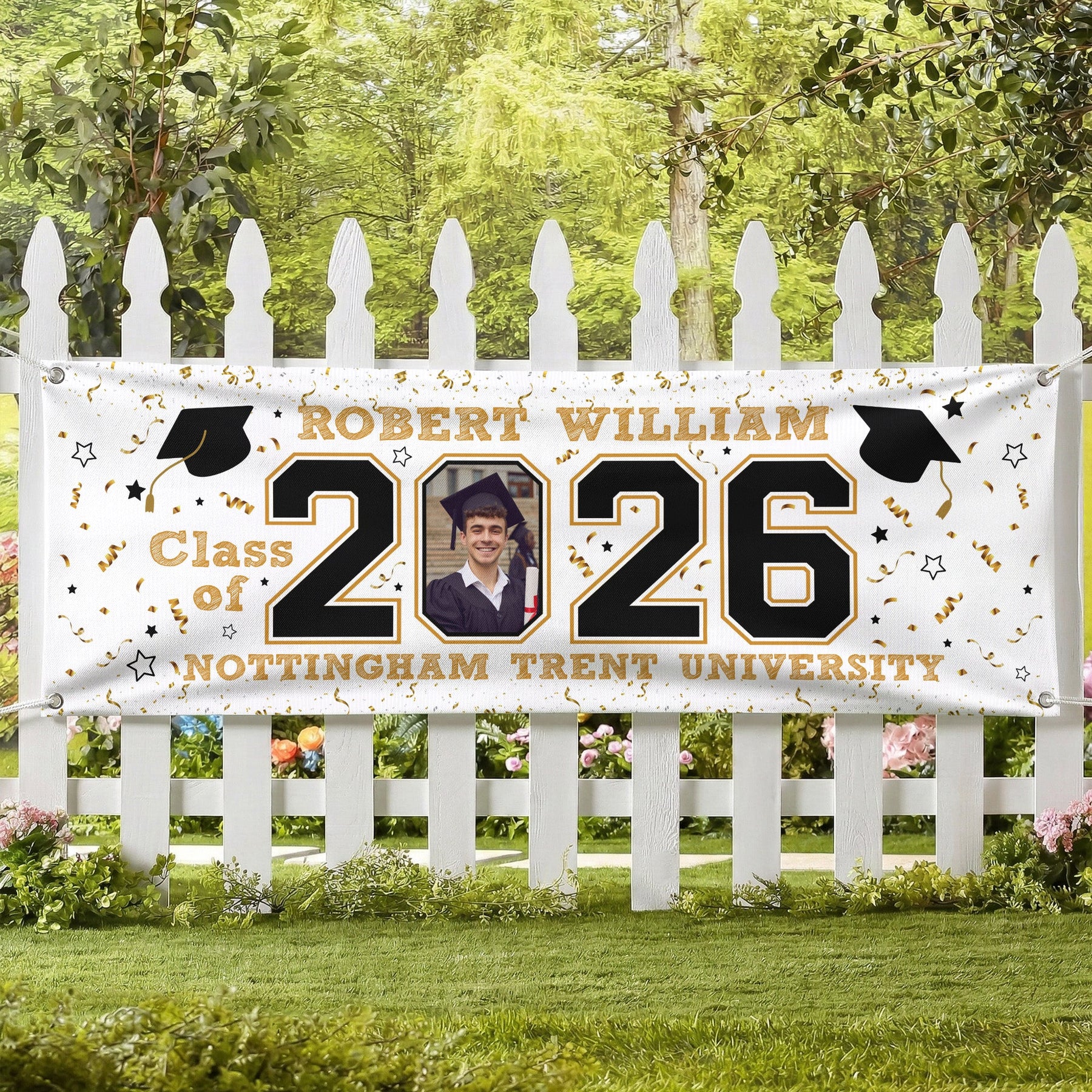 Graduation Custom - Personalized Photo Banner