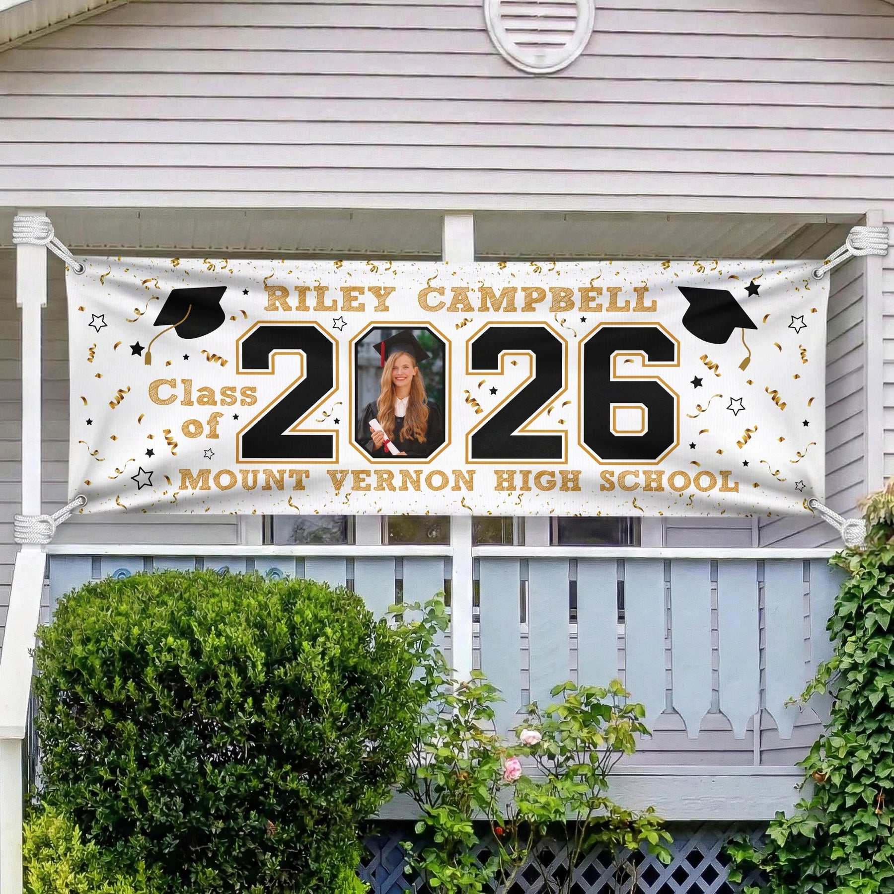 Graduation Custom - Personalized Photo Banner