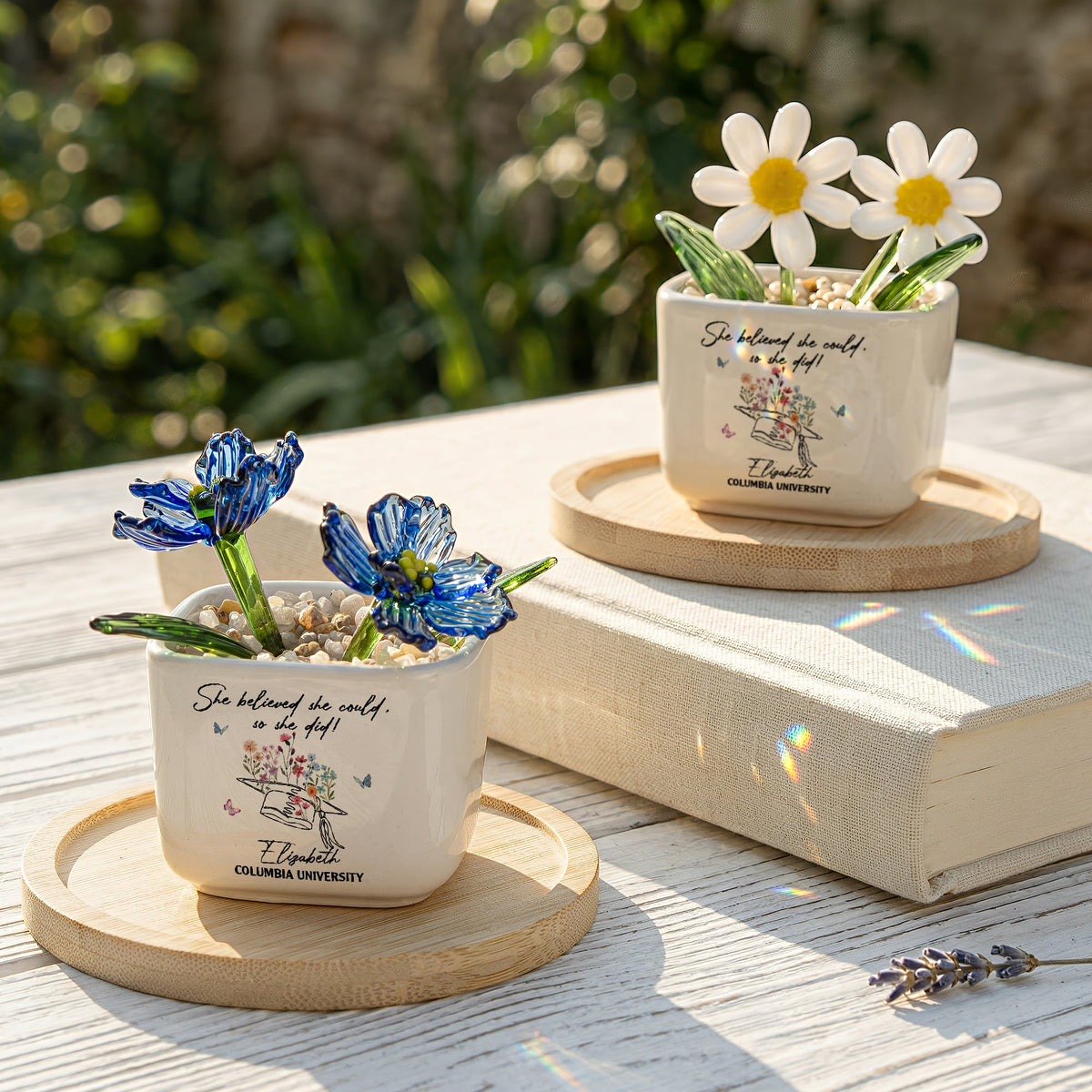 Graduation Gift For Her - Personalized Plant Pot