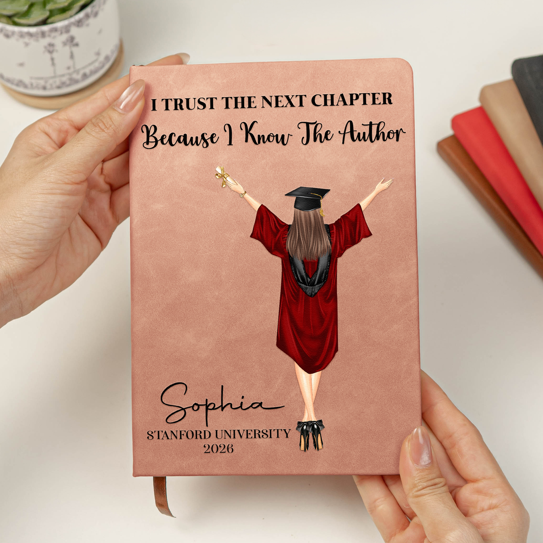 Graduation Trust The Next Chapter - Personalized Journal
