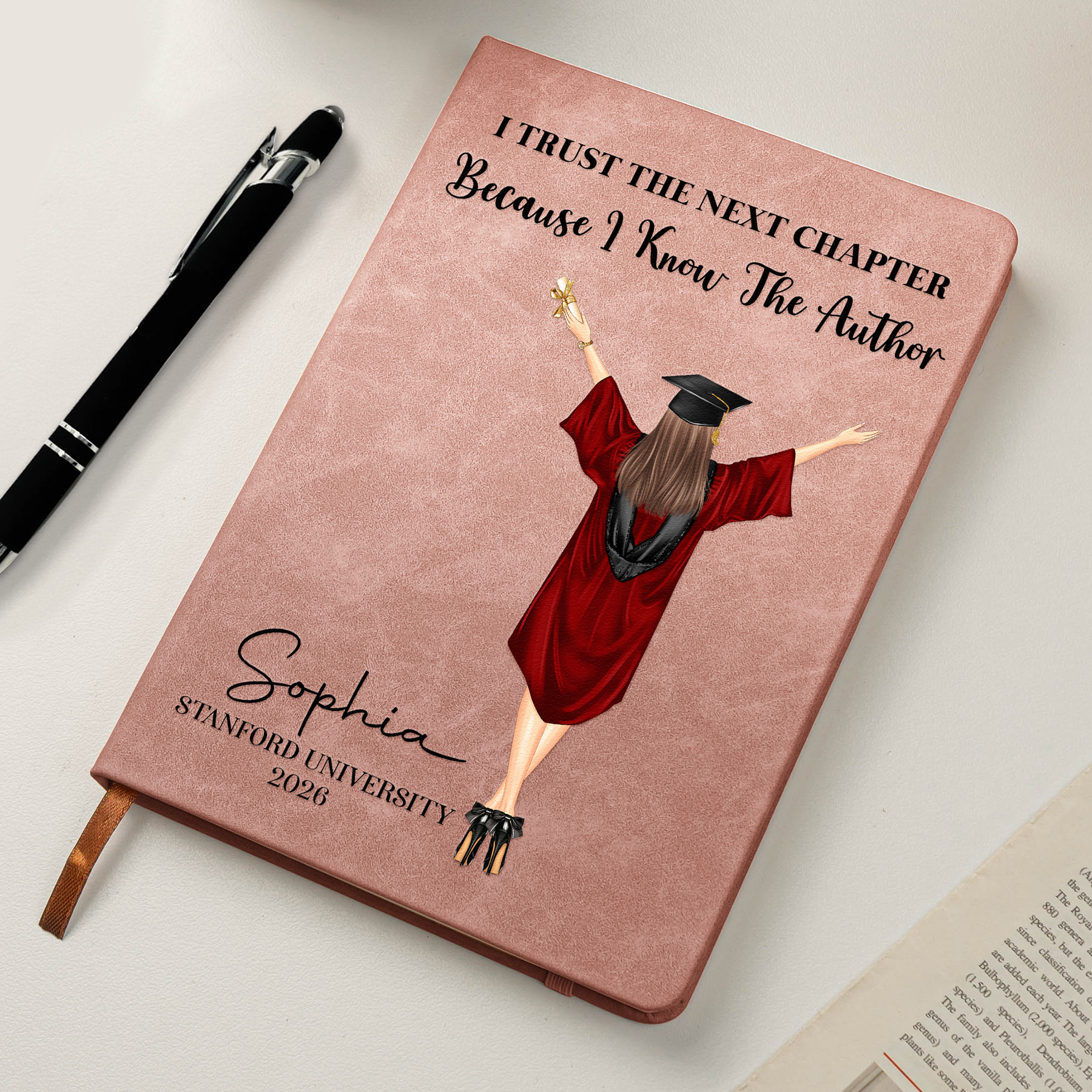 Graduation Trust The Next Chapter - Personalized Journal