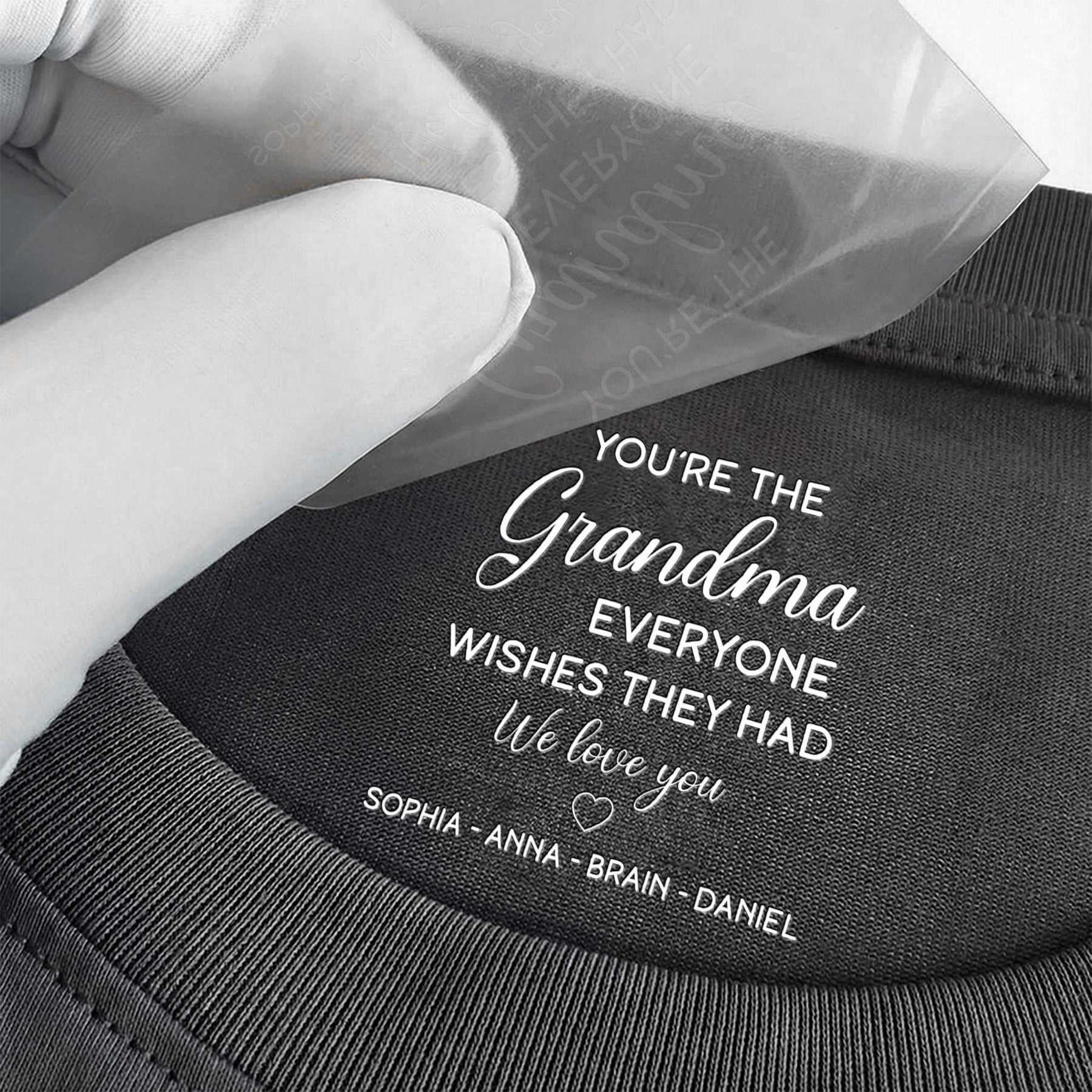 You're The Grandma Everyone Wishes They Had - Personalized Shirt