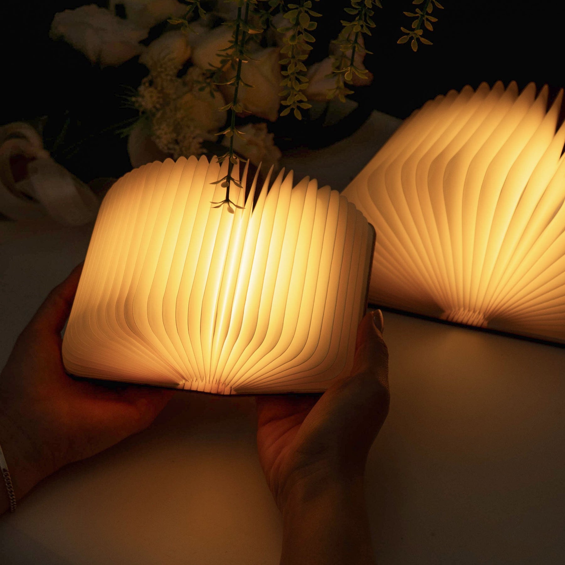Grandma's Garden - Personalized Book Lamp