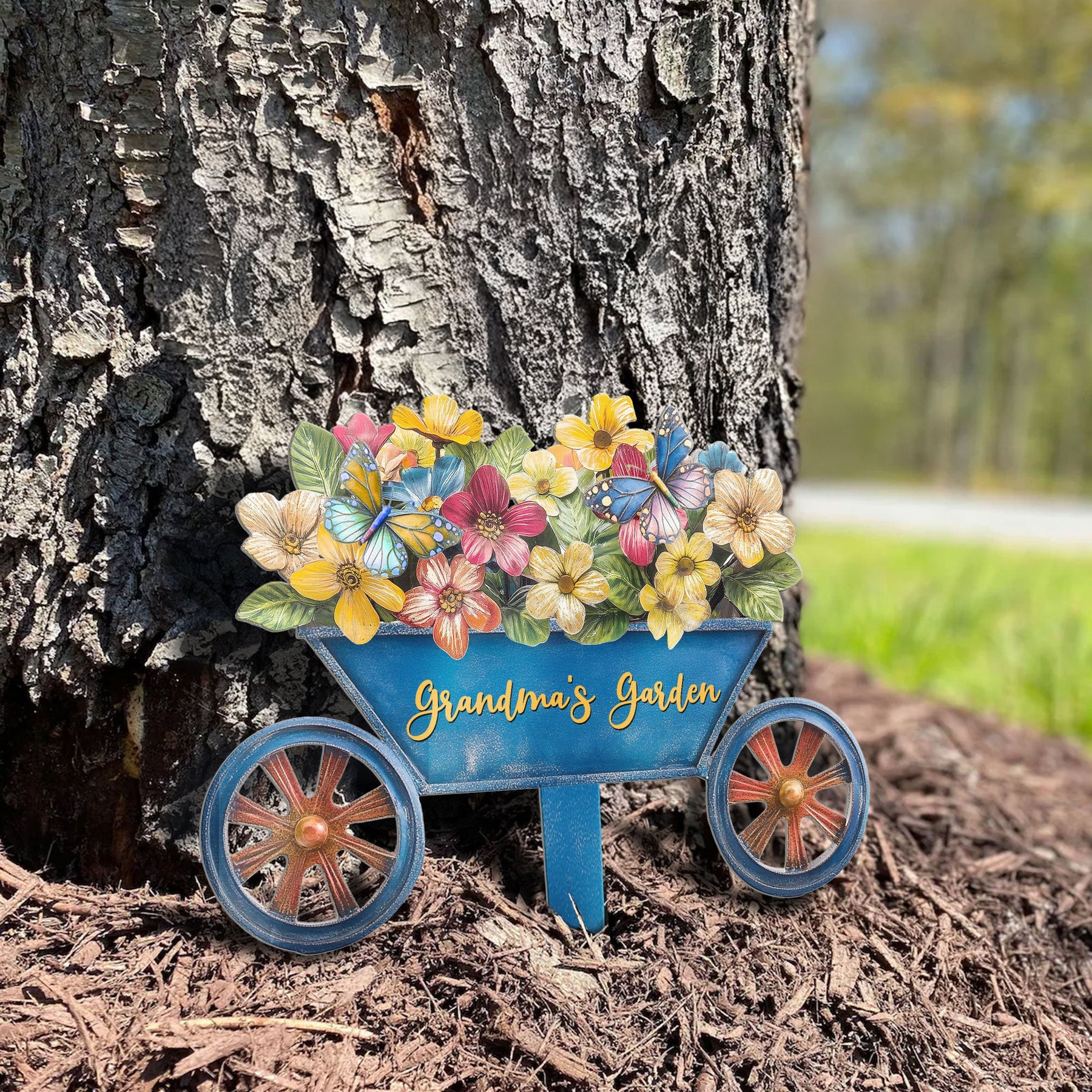 Grandma's Garden - Personalized Metal Garden Stake