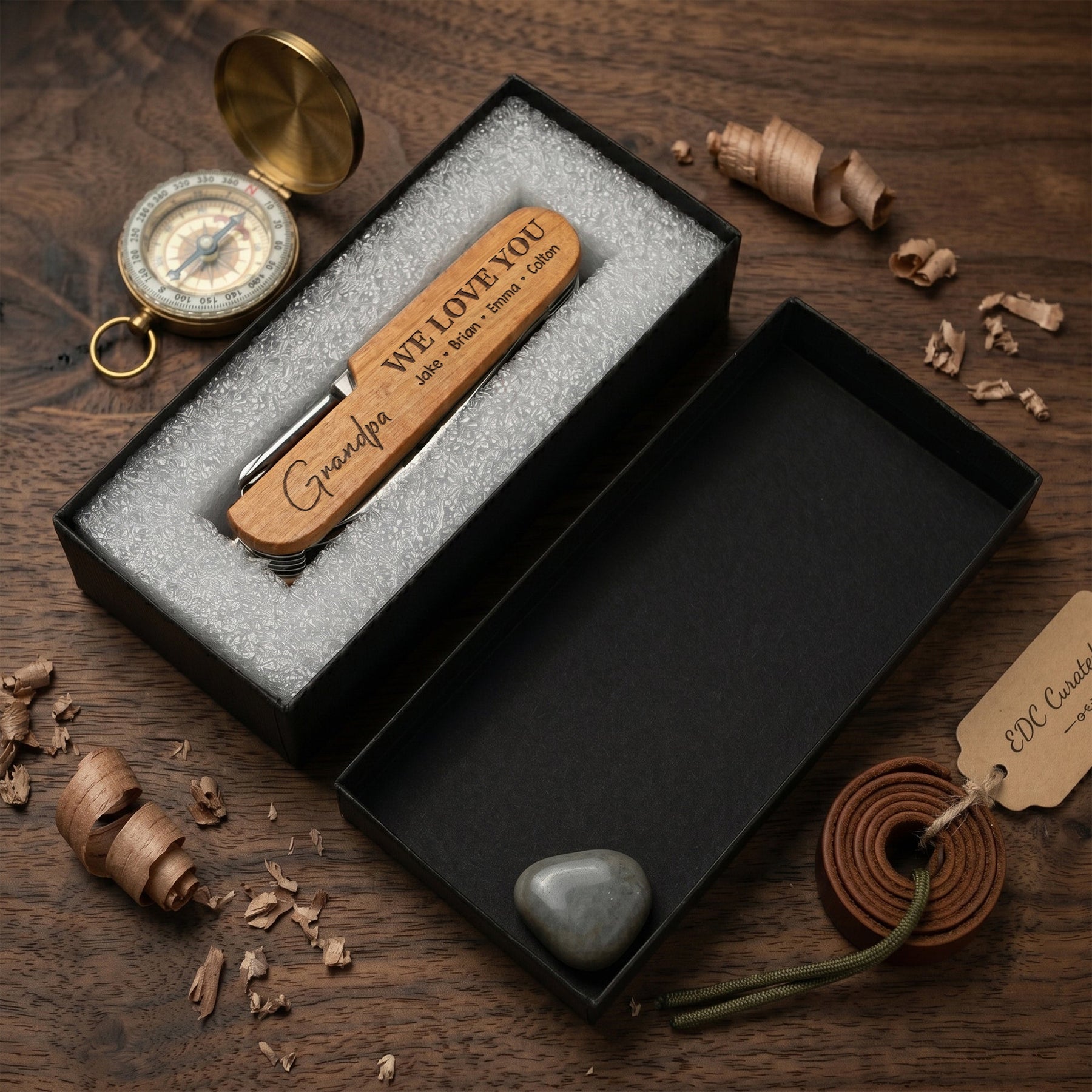 Grandpa We Love You - Personalized Multi Tool Knife