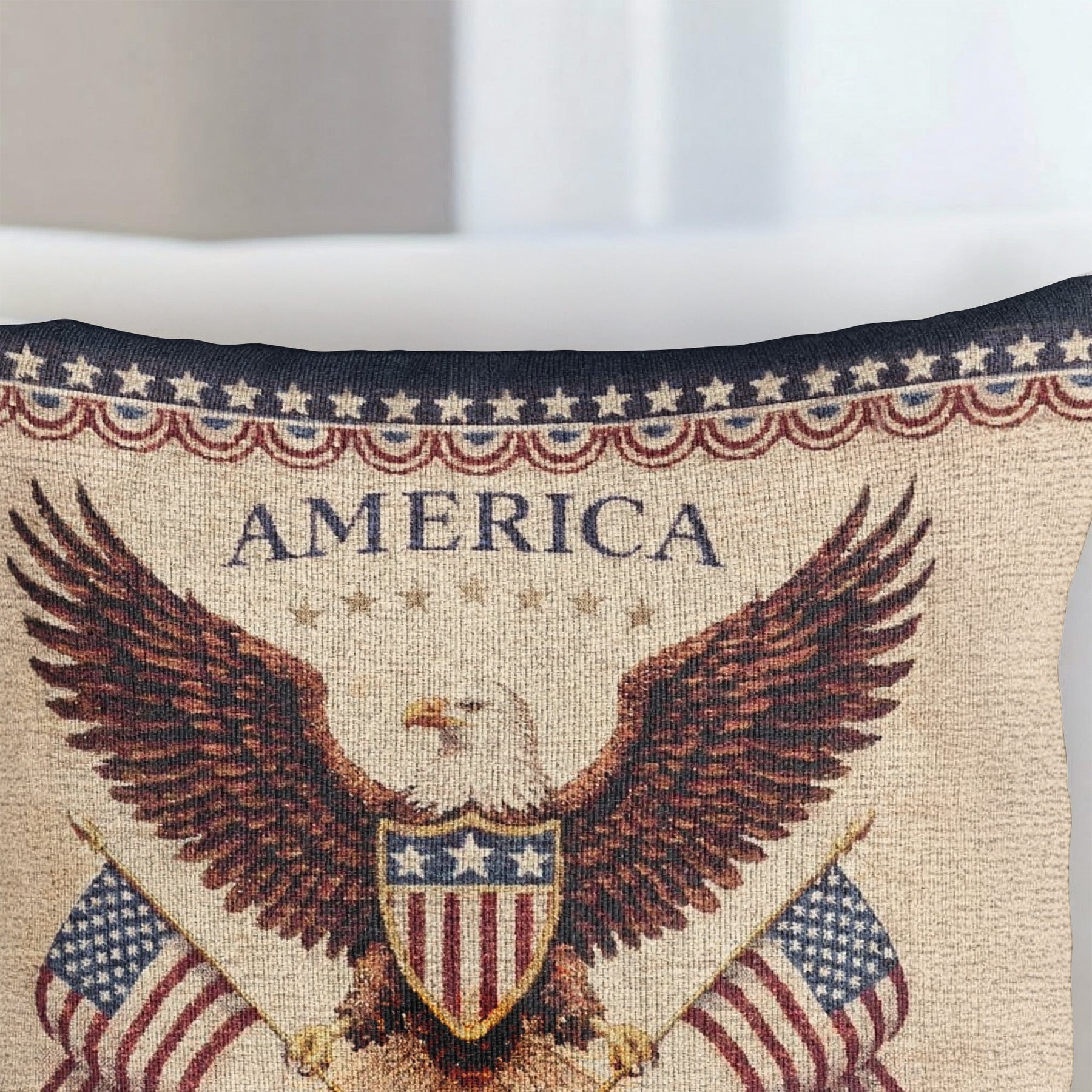 Happy Birthday America 250th Semiquincentennial Patriotic - Personalized Pillow Cover