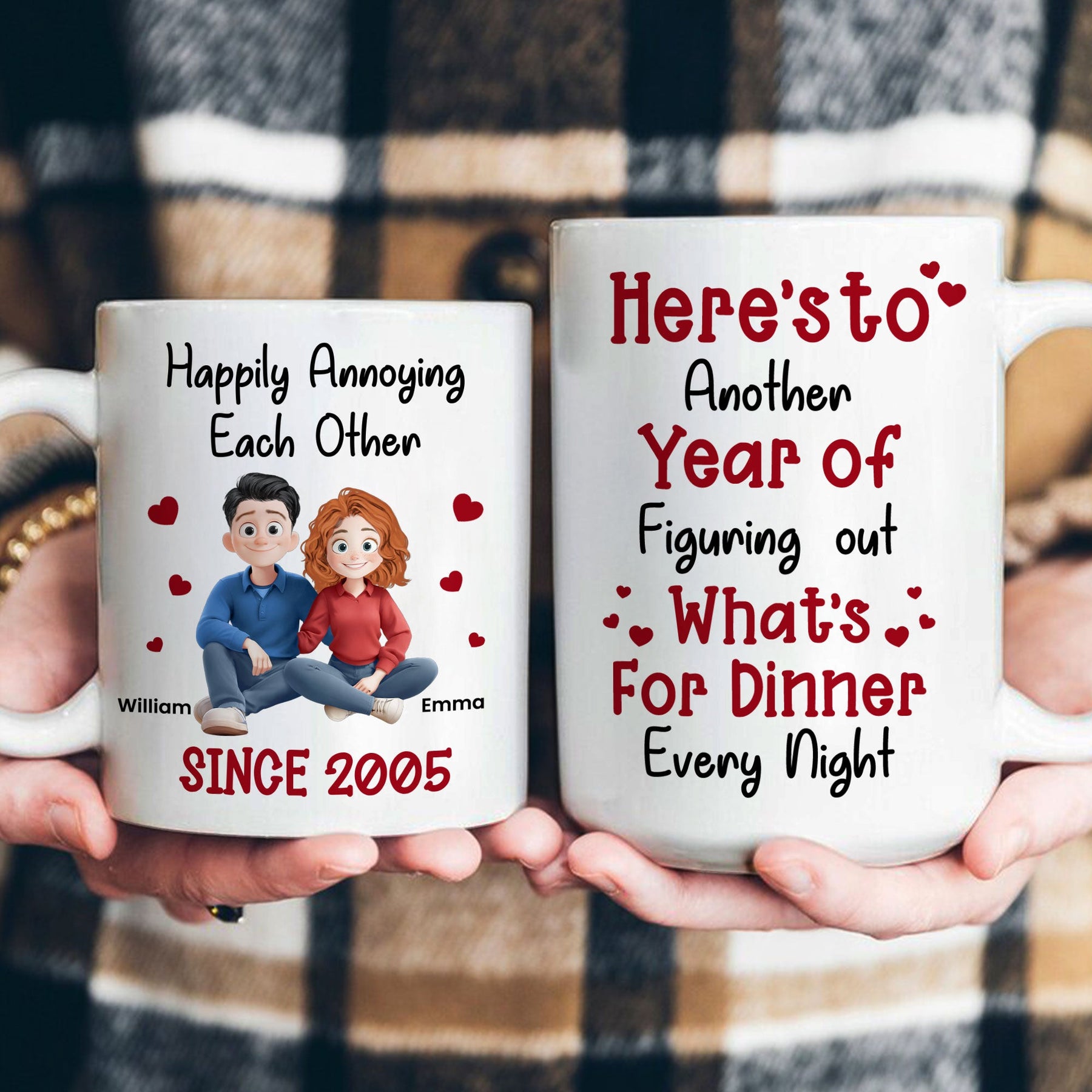 Here's To Another Year Of Figuring Out What's For Dinner Every Night - Personalized Mug