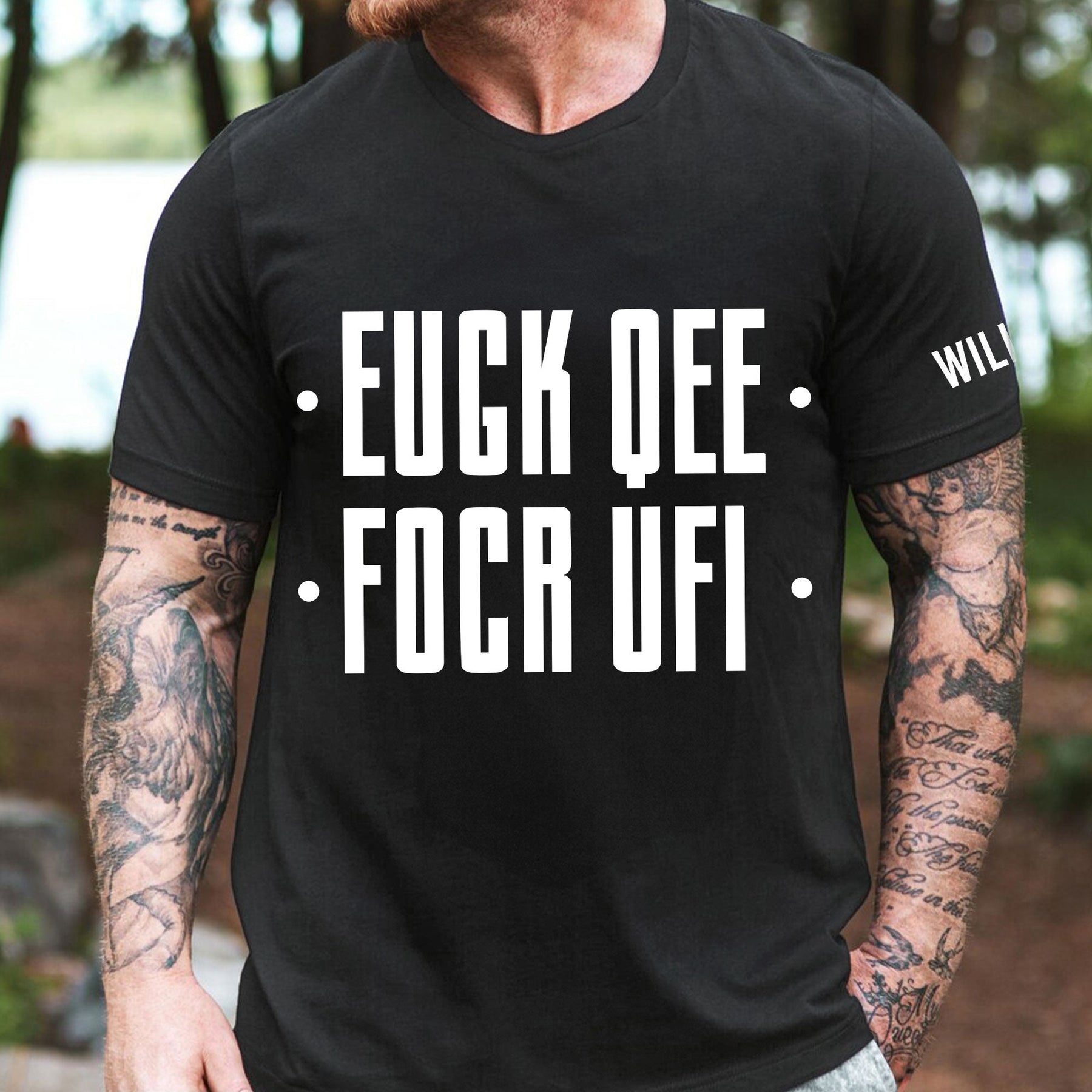 Hidden Message Fck Off - Personalized Shirt