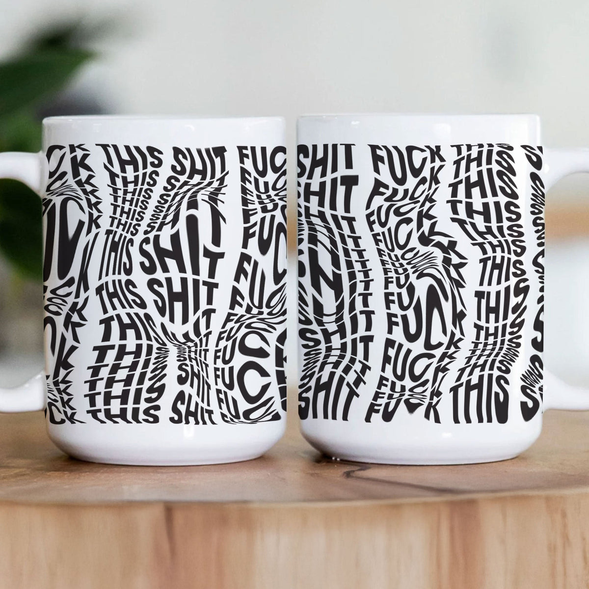Hidden Swear Message Funny Mug Ver 3 - For Friends, Coworkers, Self Gift - Personalized Mug