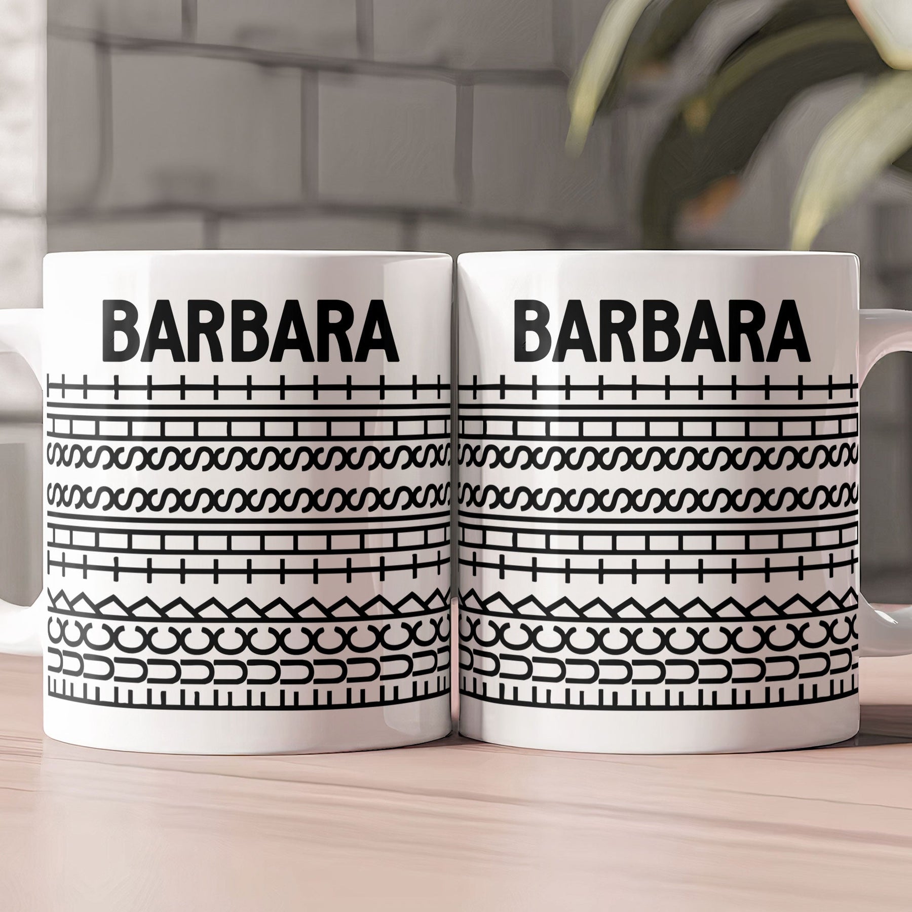 Hidden Swear Message Funny Office Gift For Work Bestie - Personalized Mug