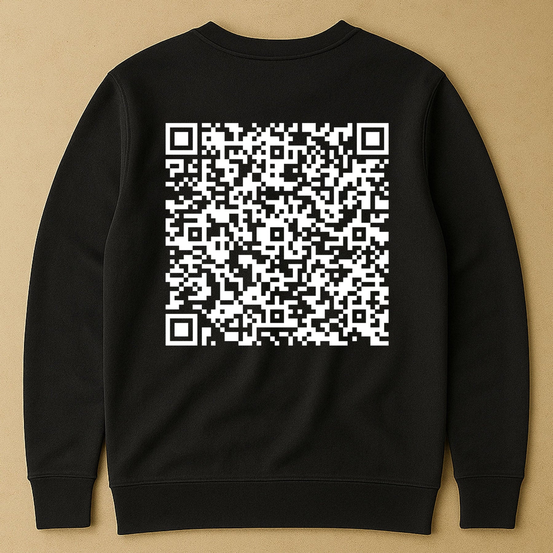 Hidden Swear Words Custom QR Voice - Personalized Back Printed Shirt