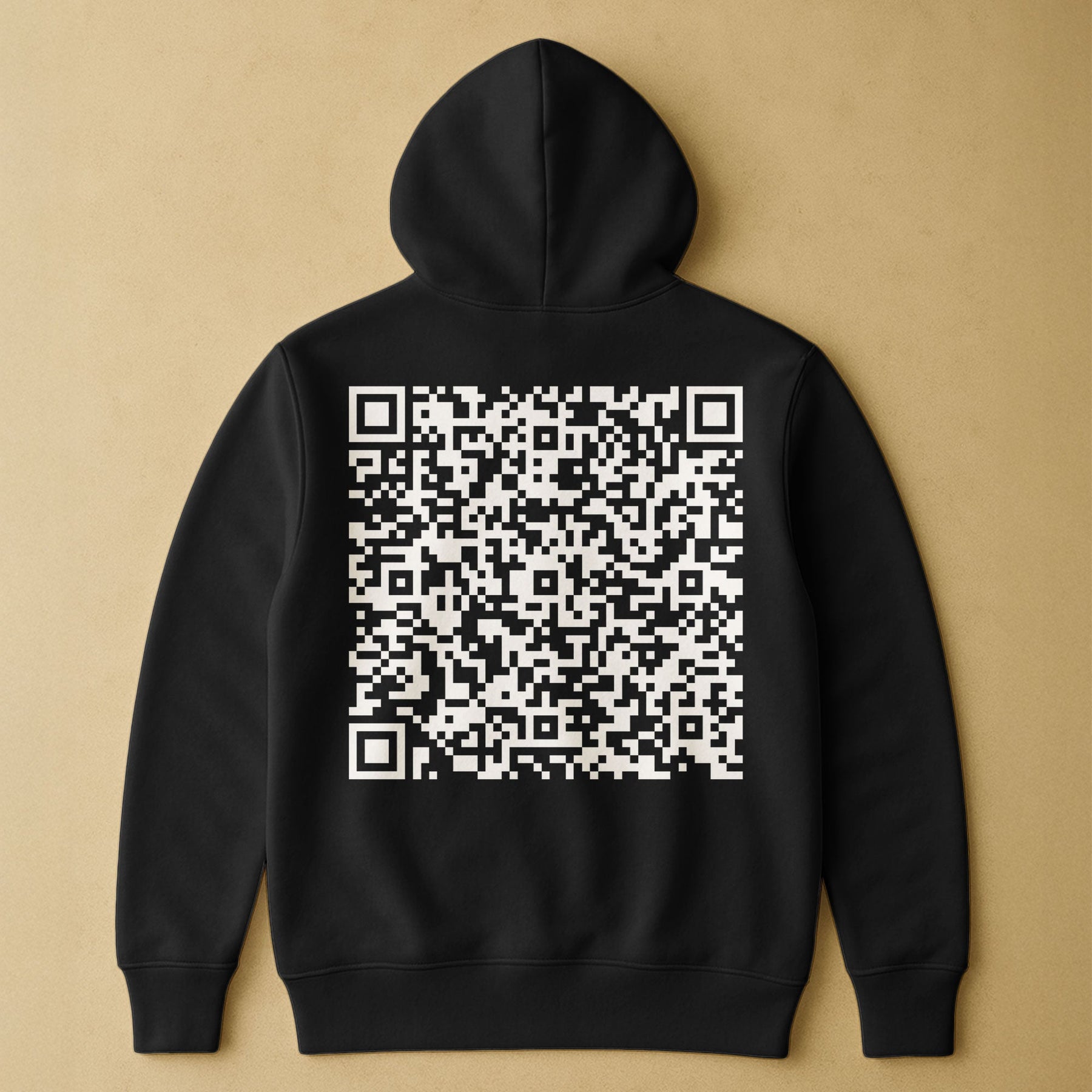 Hidden Swear Words Custom QR Voice - Personalized Back Printed Shirt