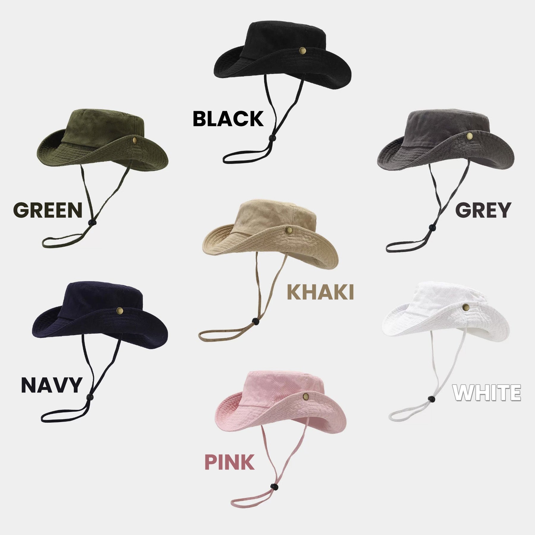 Hooked On Being Grandpa - Personalized Bucket Hat
