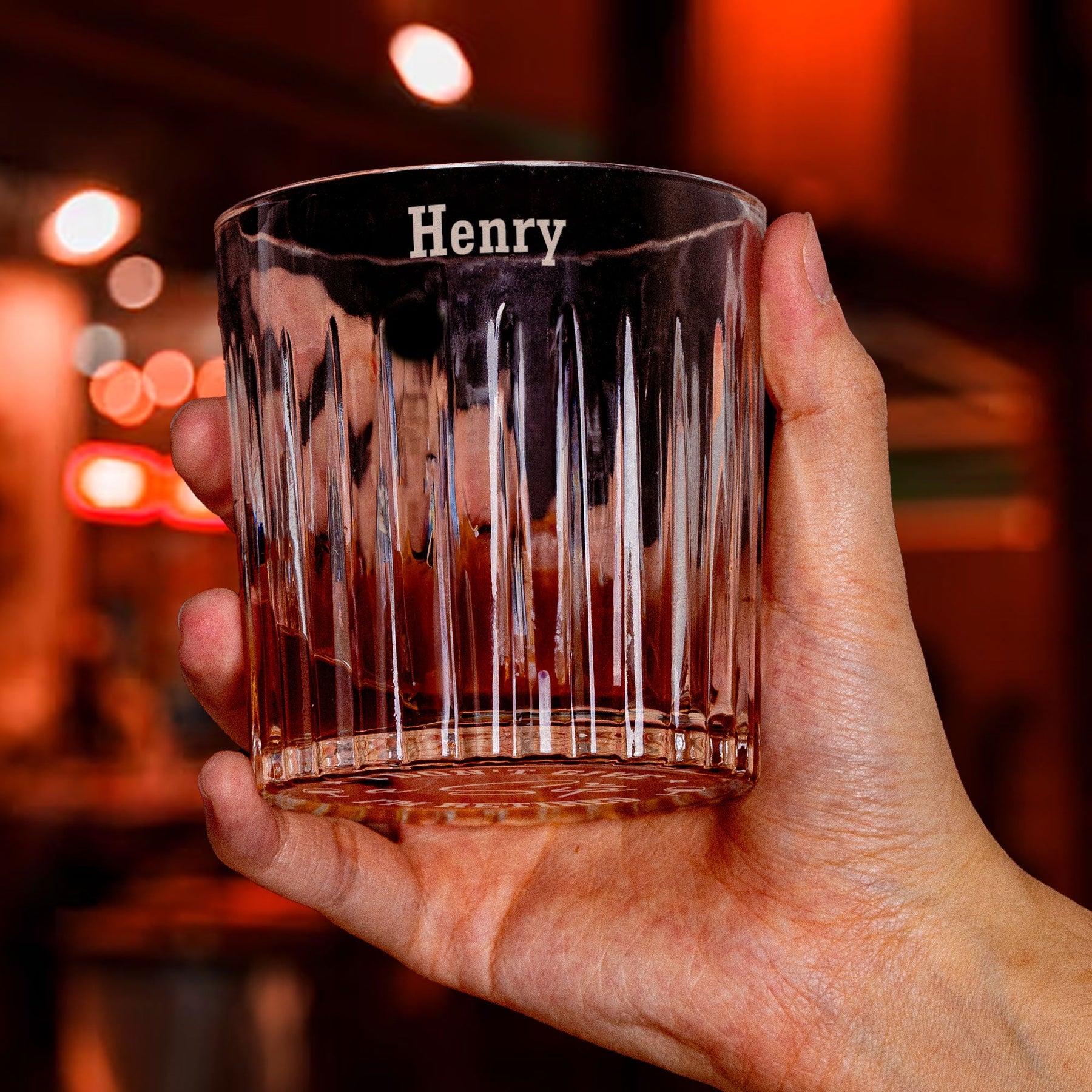 I Don't Give A Sip - Personalized Engraved Whiskey Glass