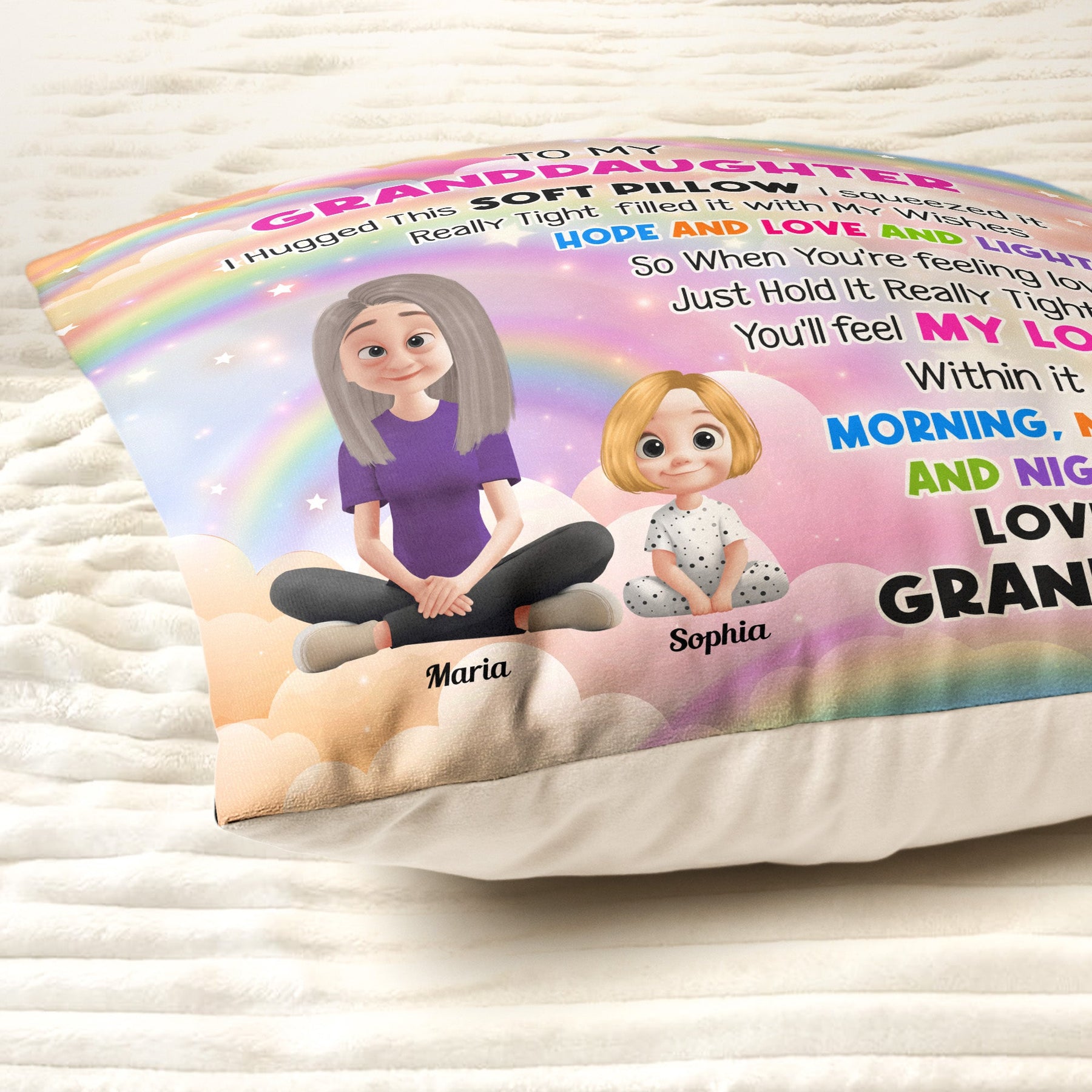 I Hugged This Soft Pillow - Personalized Pillow (Insert Included)