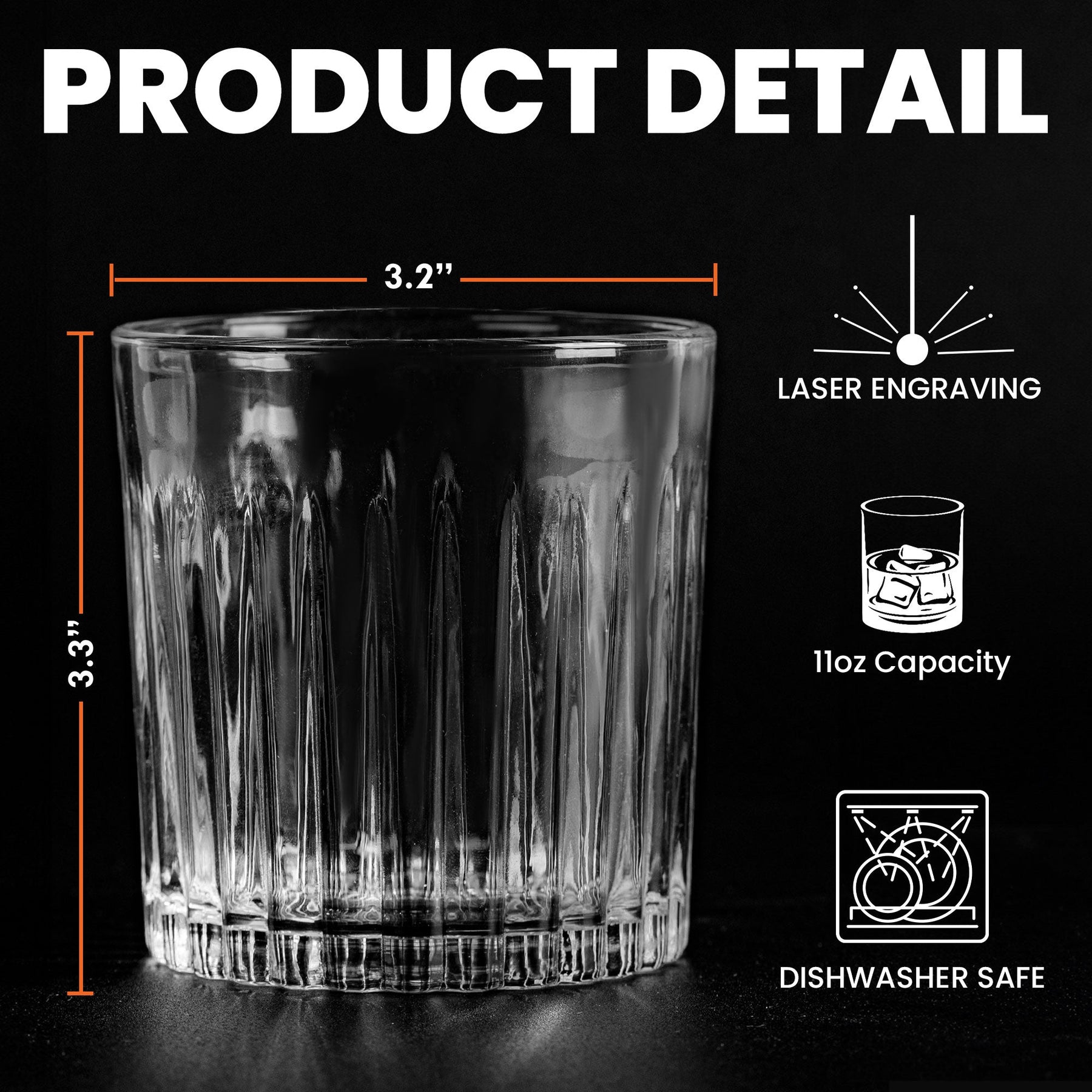 I Licked It, So It's Mine - Personalized Engraved Whiskey Glass