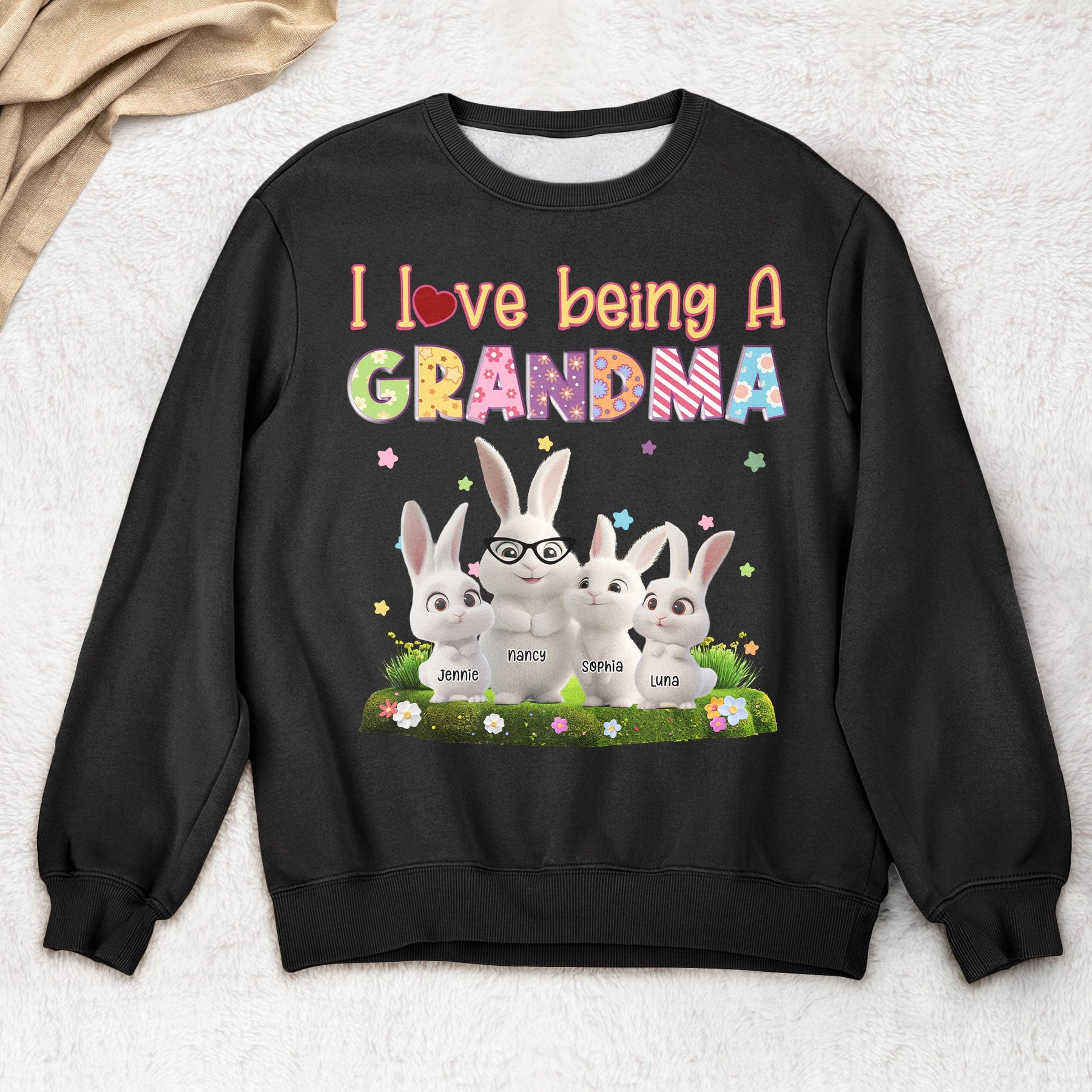 I Love Being A Grandma - Personalized Shirt
