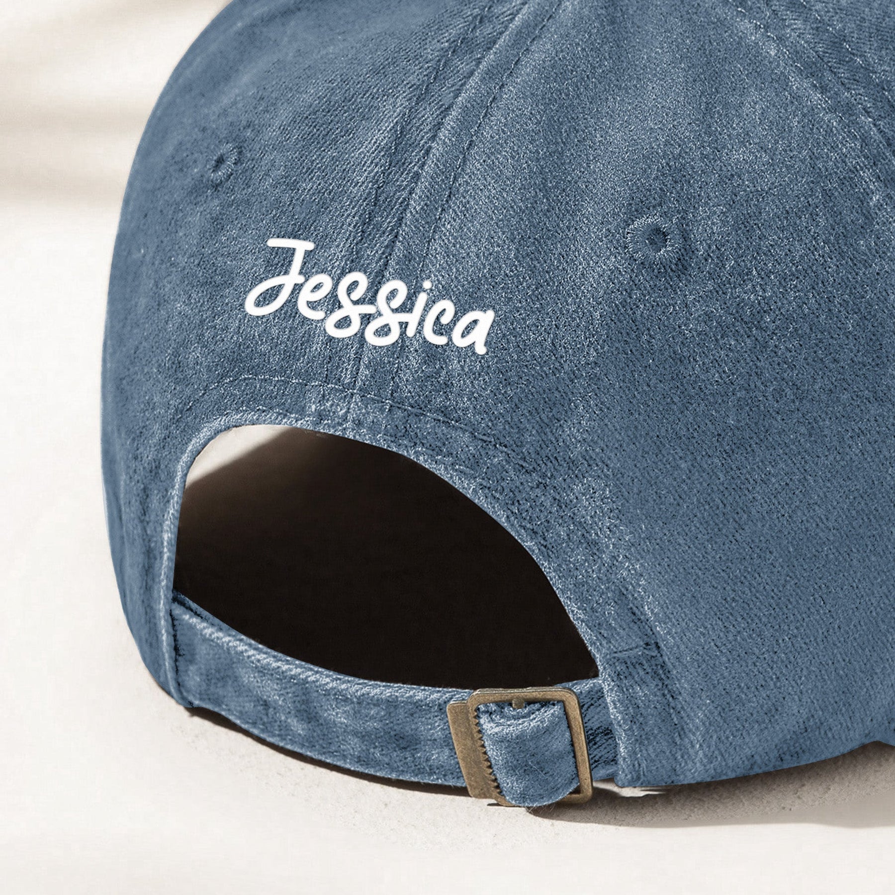 I'll Bring The Bad Decisions, Alcohol, Bail Money Girls Trip - Personalized Distressed Denim Cap